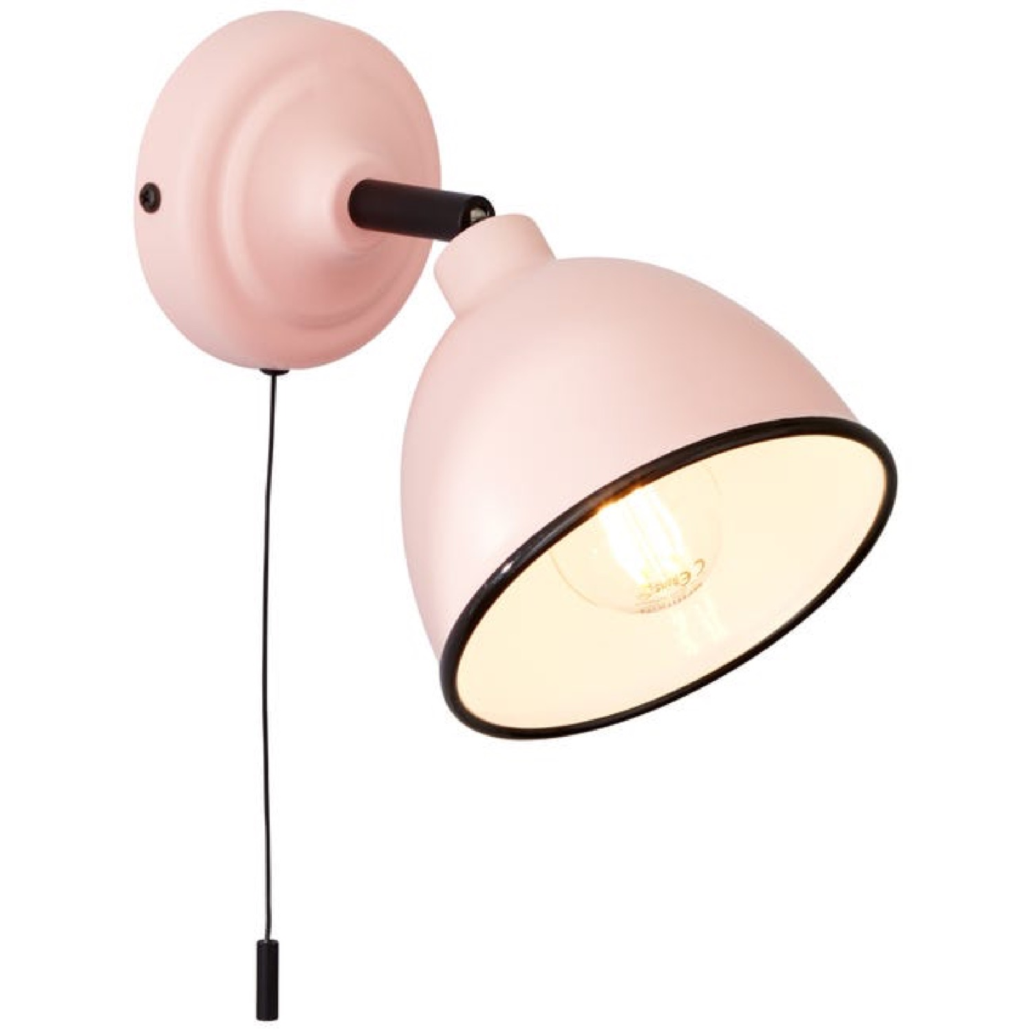 Applique orientable avec interrupteur tirette métal H12,5cm Applique orientable avec interrupteur tirette métal H12,5cm