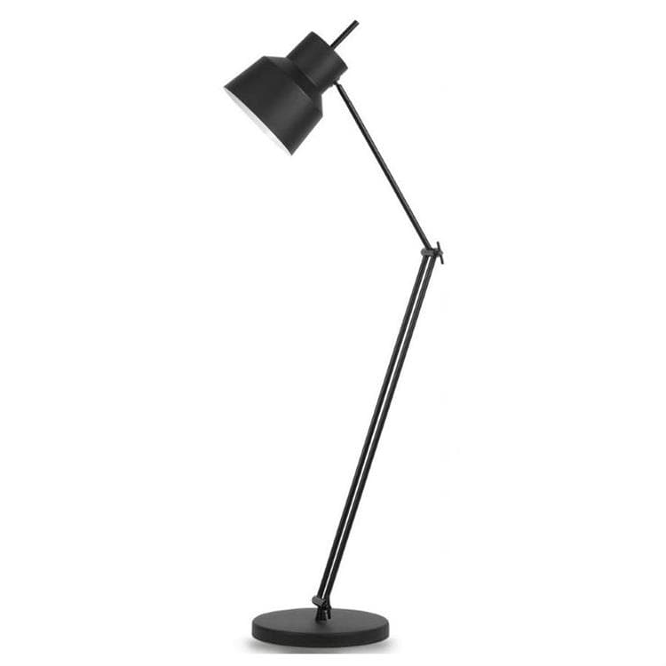 Lampadaire ajustable noir H156cm