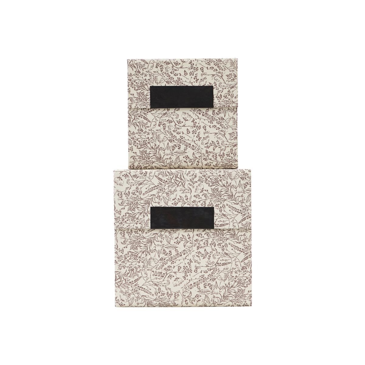 Boîtes de rangement en carton marron Boîtes de rangement en carton marron