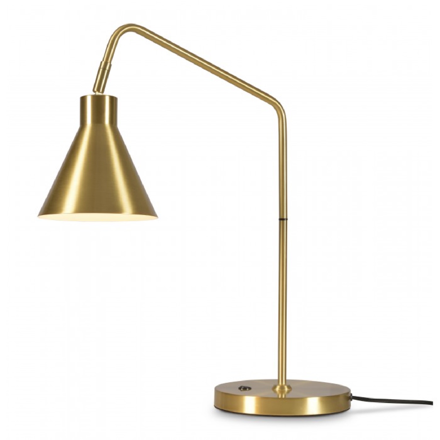 Lampe de table en métal doré H55cm Lampe de table en métal doré H55cm