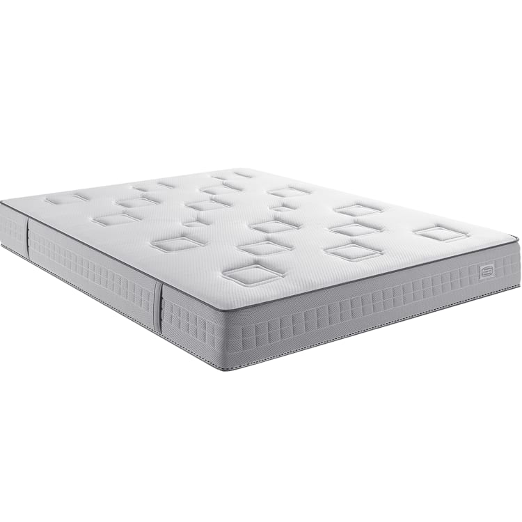 Matelas ressorts ensachés mémoire de forme 90x200