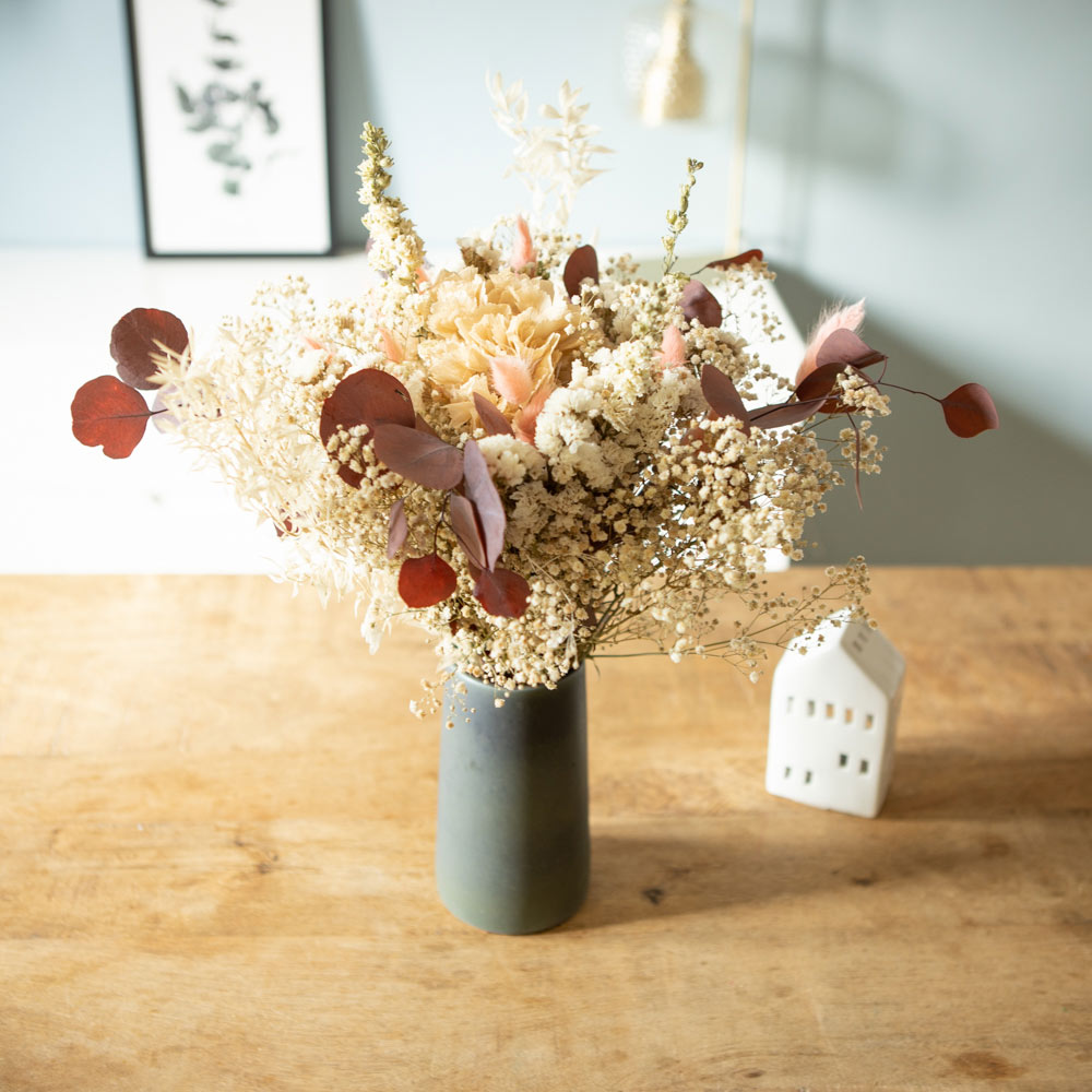 Bouquet de fleurs séchées