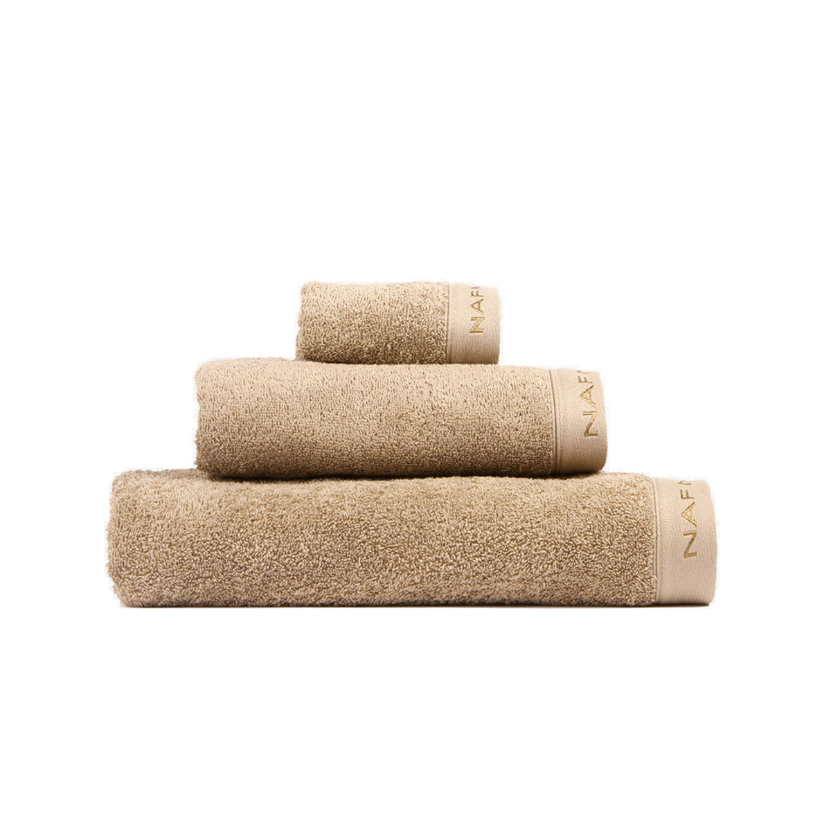 CASUAL - Set de bain trois pièces naturel CASUAL - Set de bain trois pièces naturel