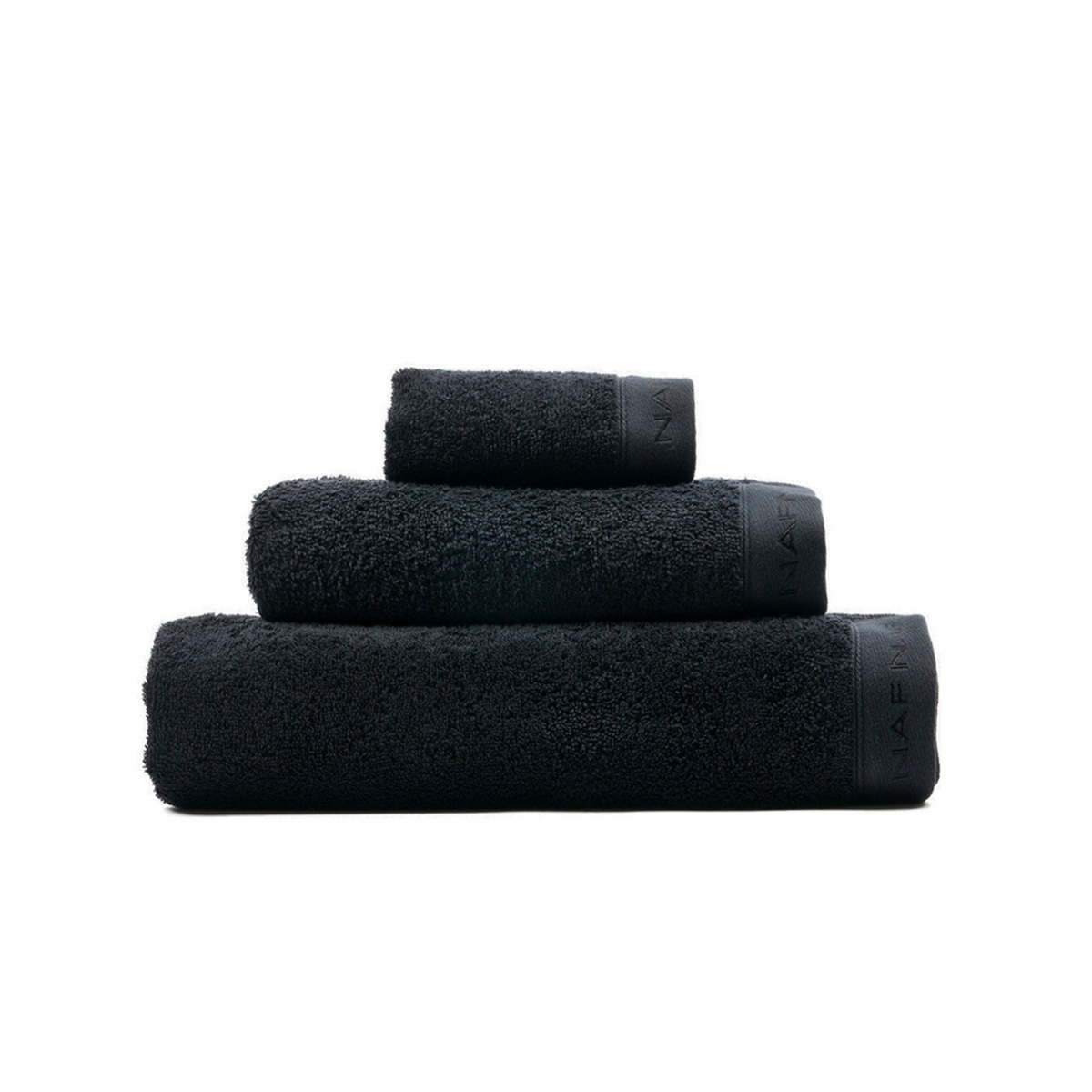 CASUAL - Set de bain trois pièces noir (photo) CASUAL - Set de bain trois pièces noir