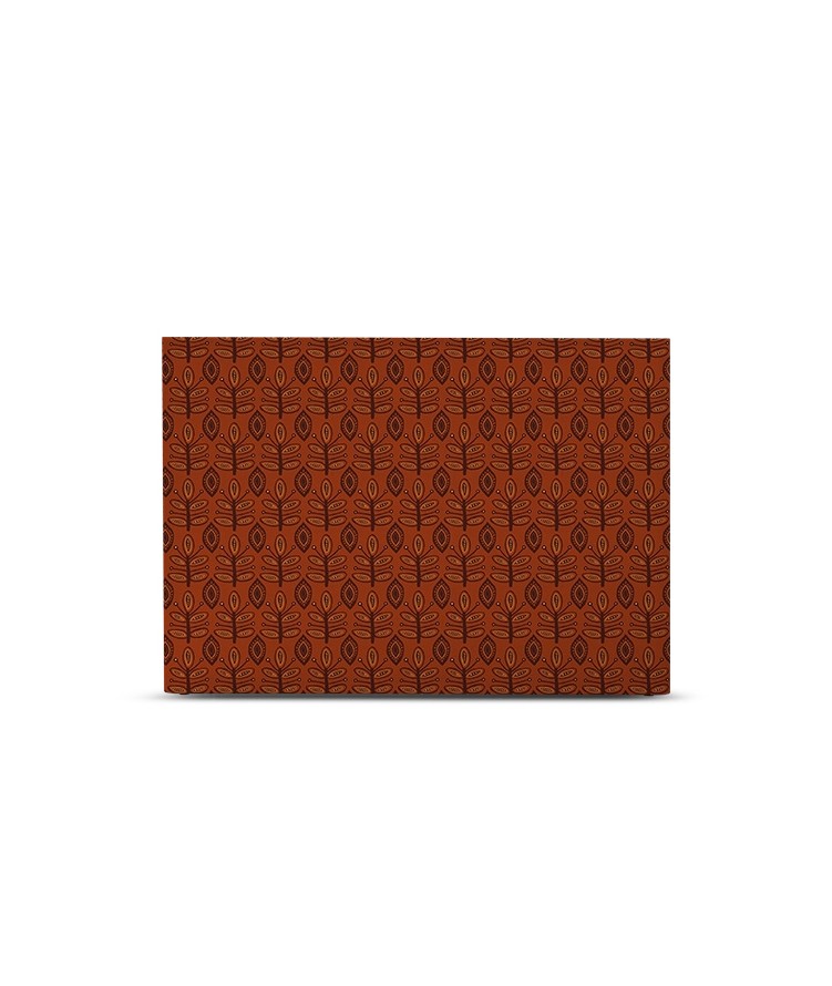 TÃªte de lit avec housse Ocre rouge 140 cm