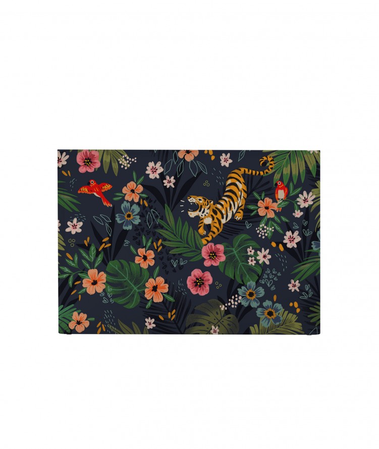 Tête de lit avec housse Bleu 180 cm Tête de lit avec housse Bleu 180 cm