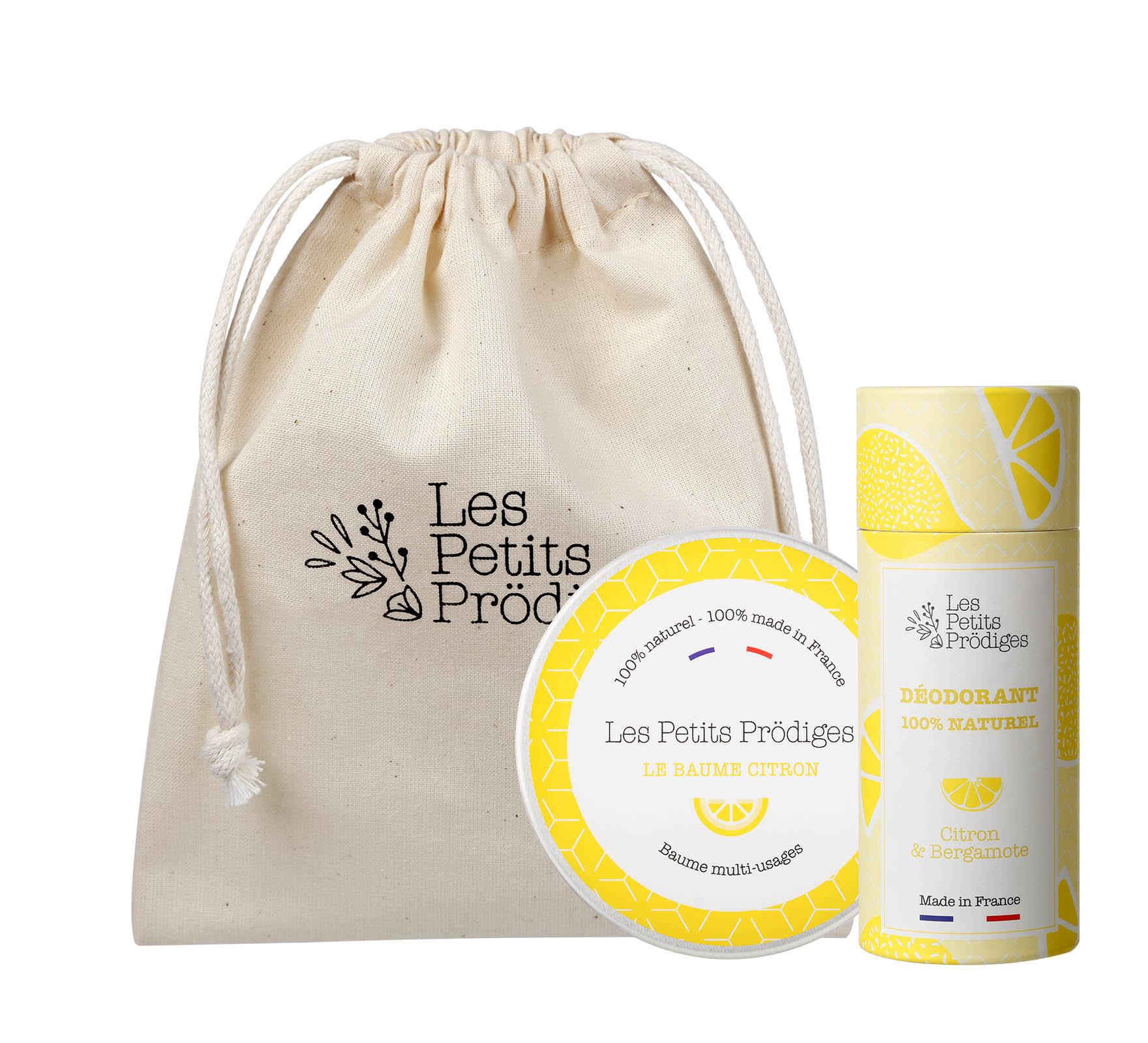 Coffret duo citronné 100ml (photo) Coffret duo citronné 100ml