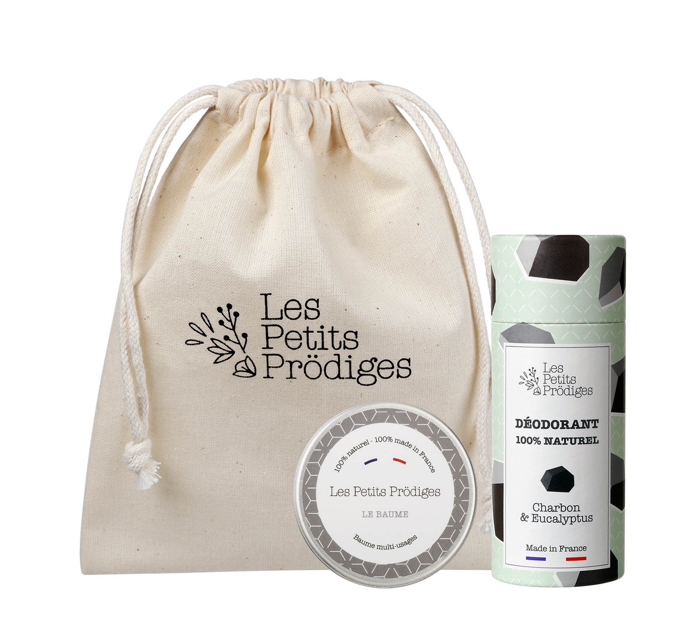 Coffret Duo Déodorant Charbon & Eucalyptus et Baume multi-usages 30ml (photo) Coffret Duo Déodorant Charbon & Eucalyptus et Baume multi-usages 30ml