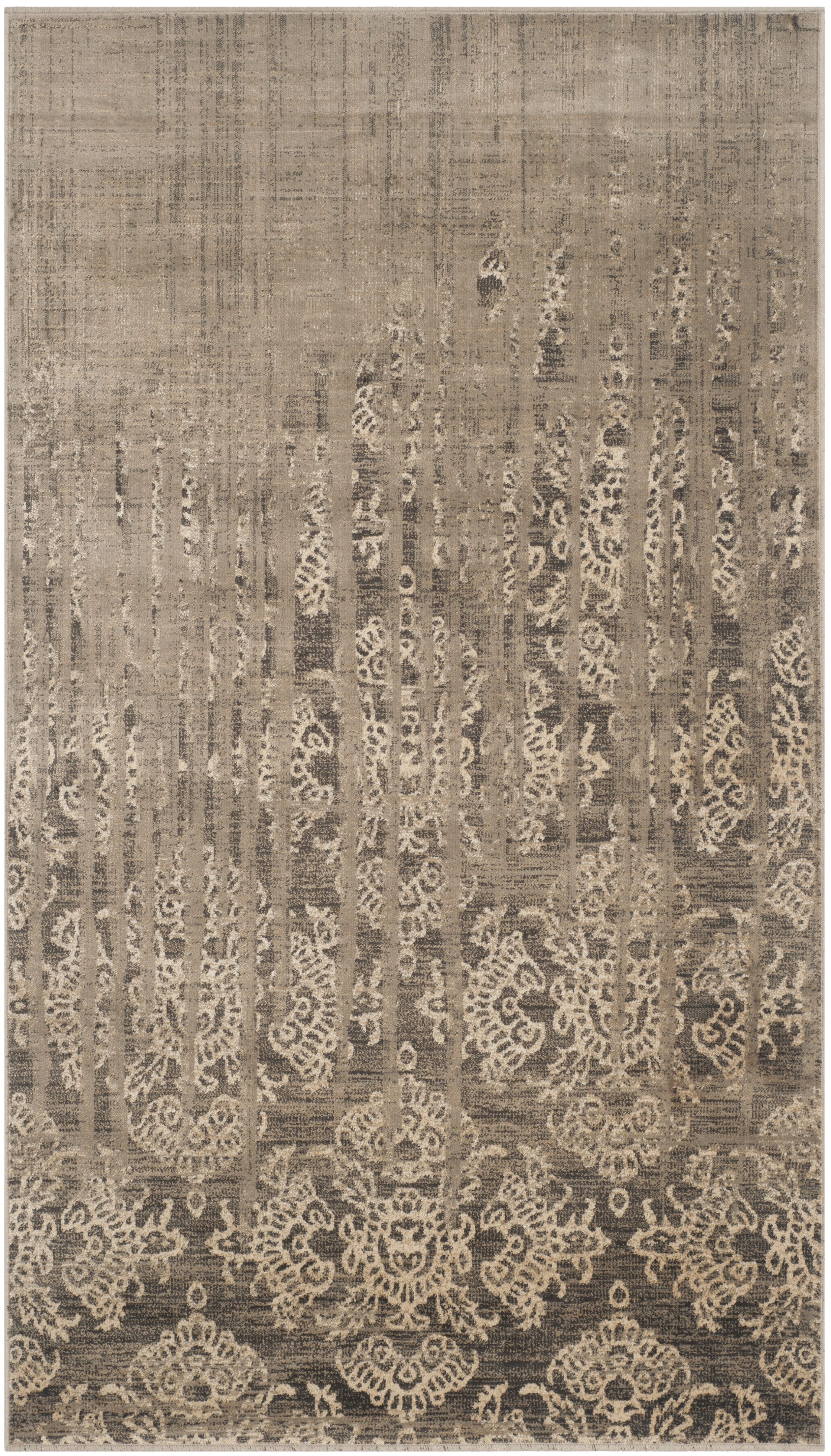 Tapis de salon d'inspiration vintage beige 120x170 Tapis de salon d'inspiration vintage beige 120x170
