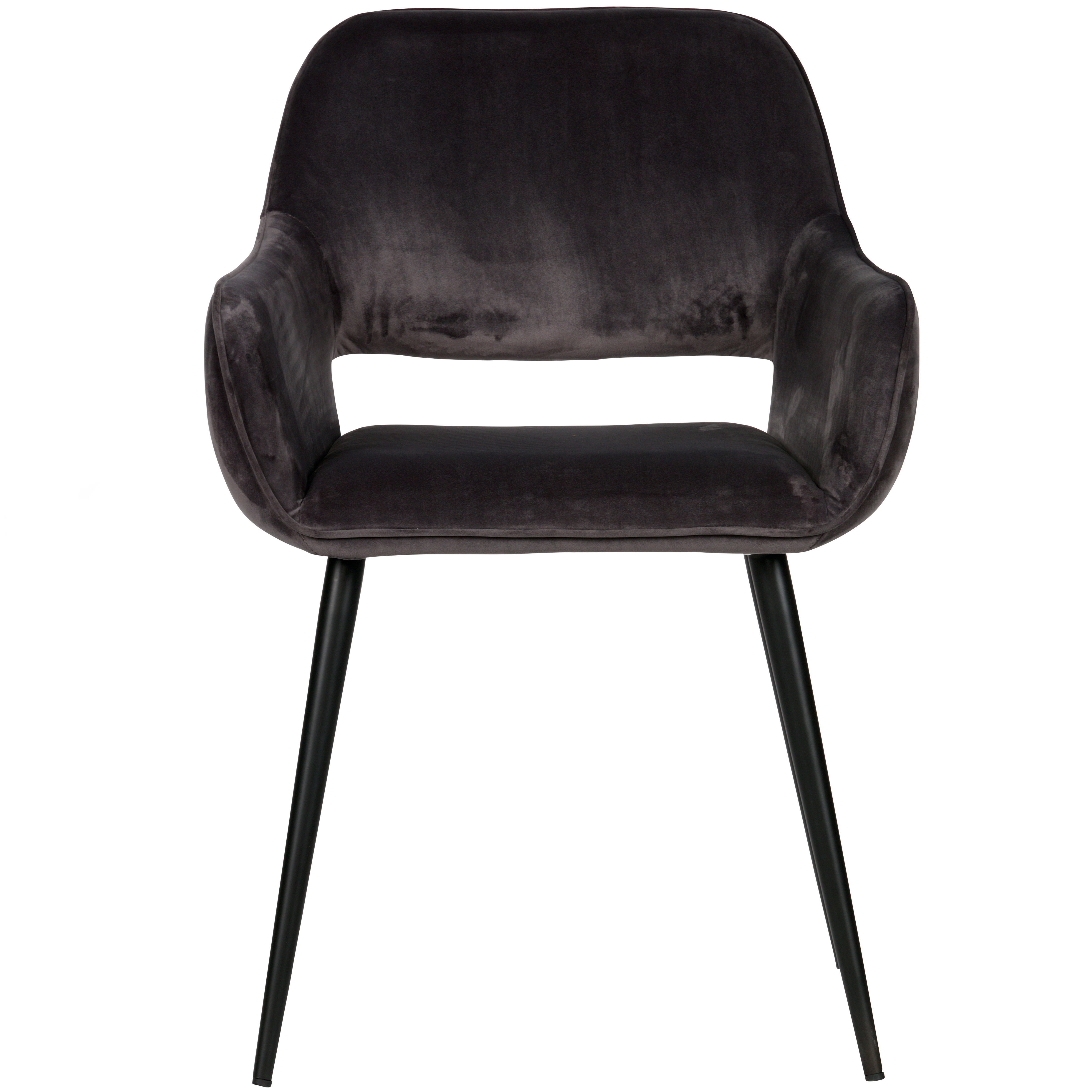 2 fauteuils de table en velours gris 2 fauteuils de table en velours gris