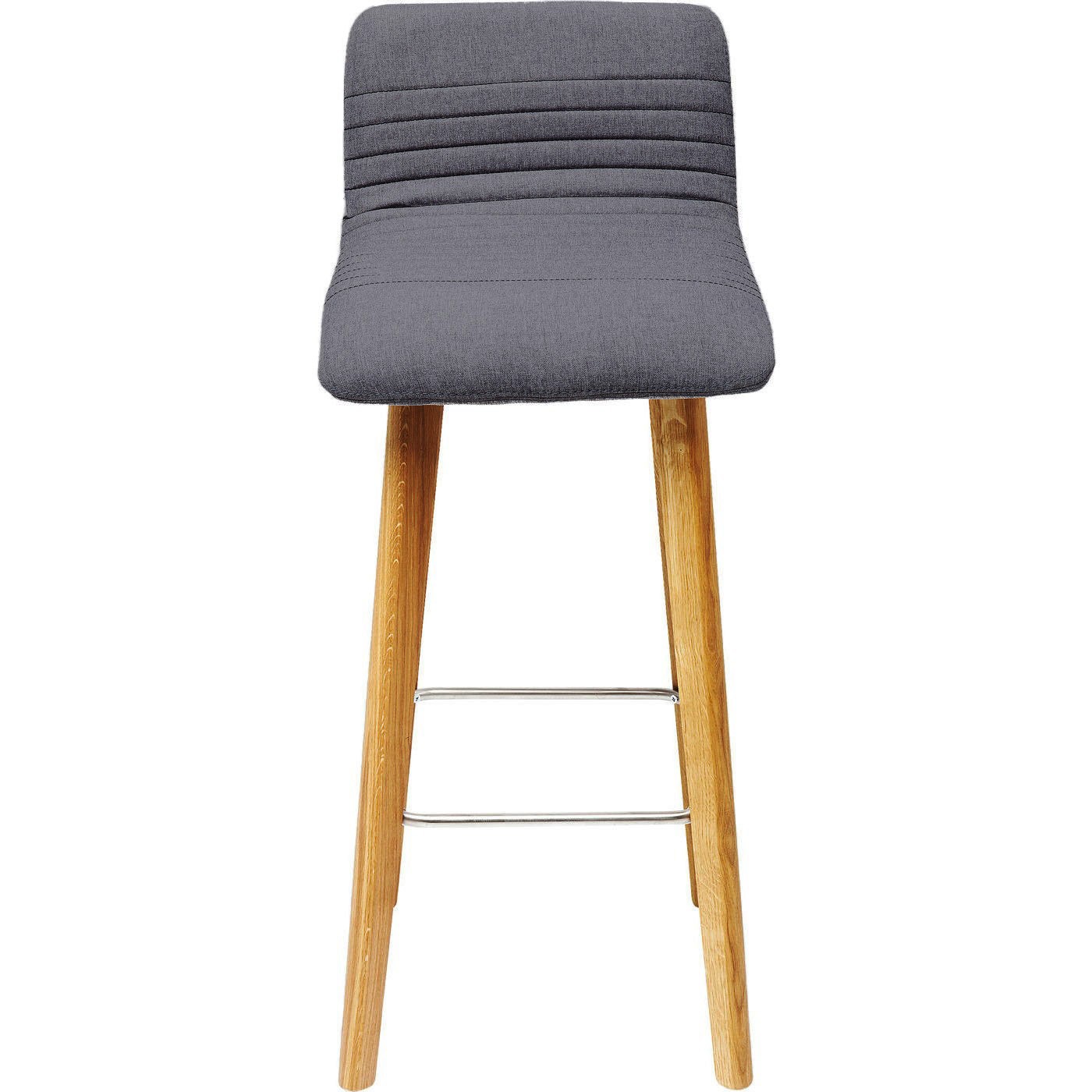 Tabouret de bar scandinave gris et chêne Tabouret de bar scandinave gris et chêne