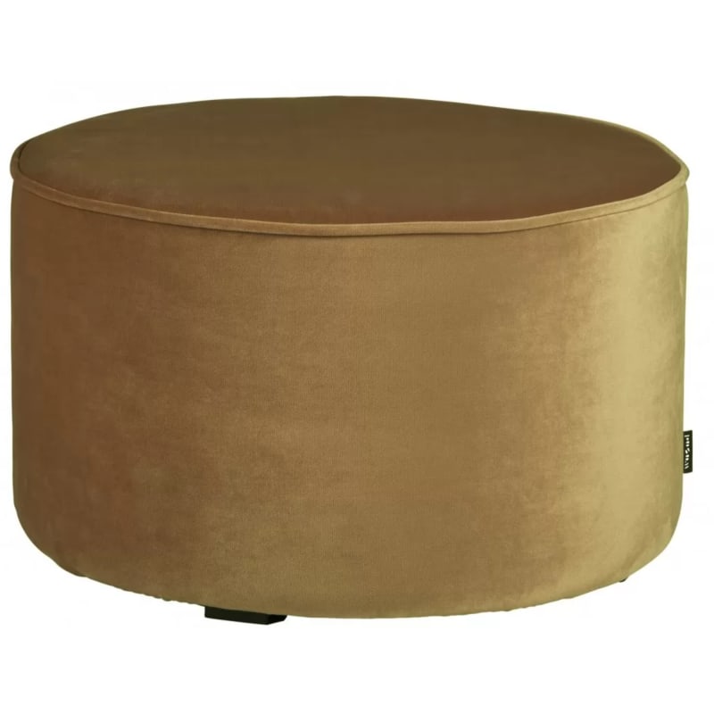 Pouf rond velours S vert olive Pouf rond velours S vert olive