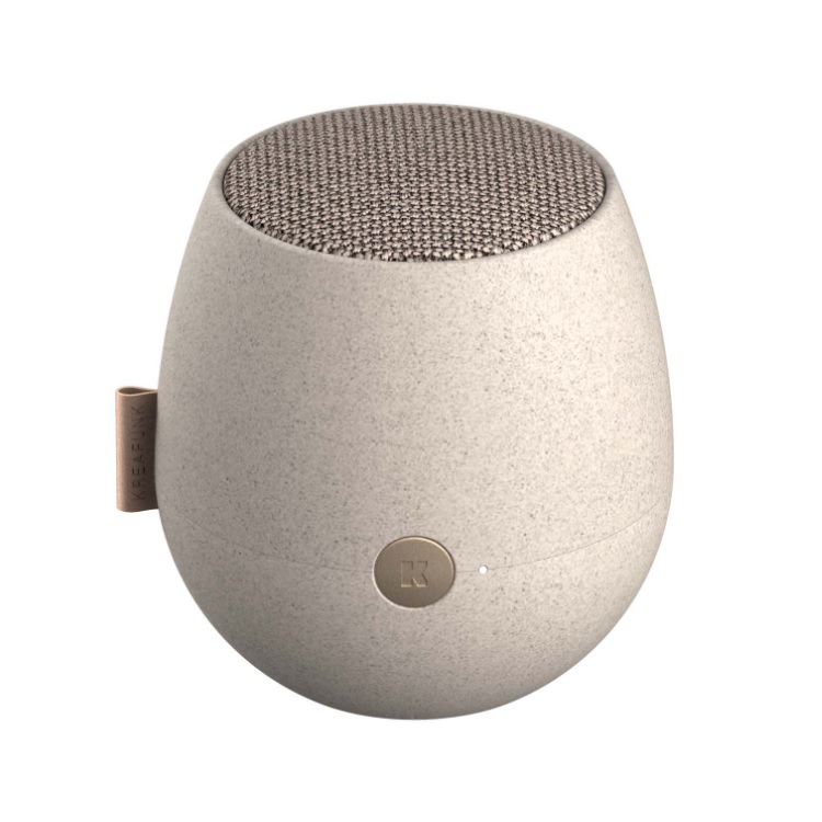 Enceinte bluetooth portable matières recyclés gris Enceinte bluetooth portable matières recyclés gris