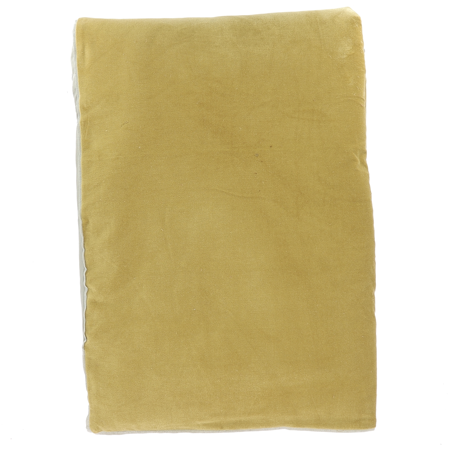 Edredon en velours de coton 90x200 cm tabac Edredon en velours de coton 90x200 cm tabac