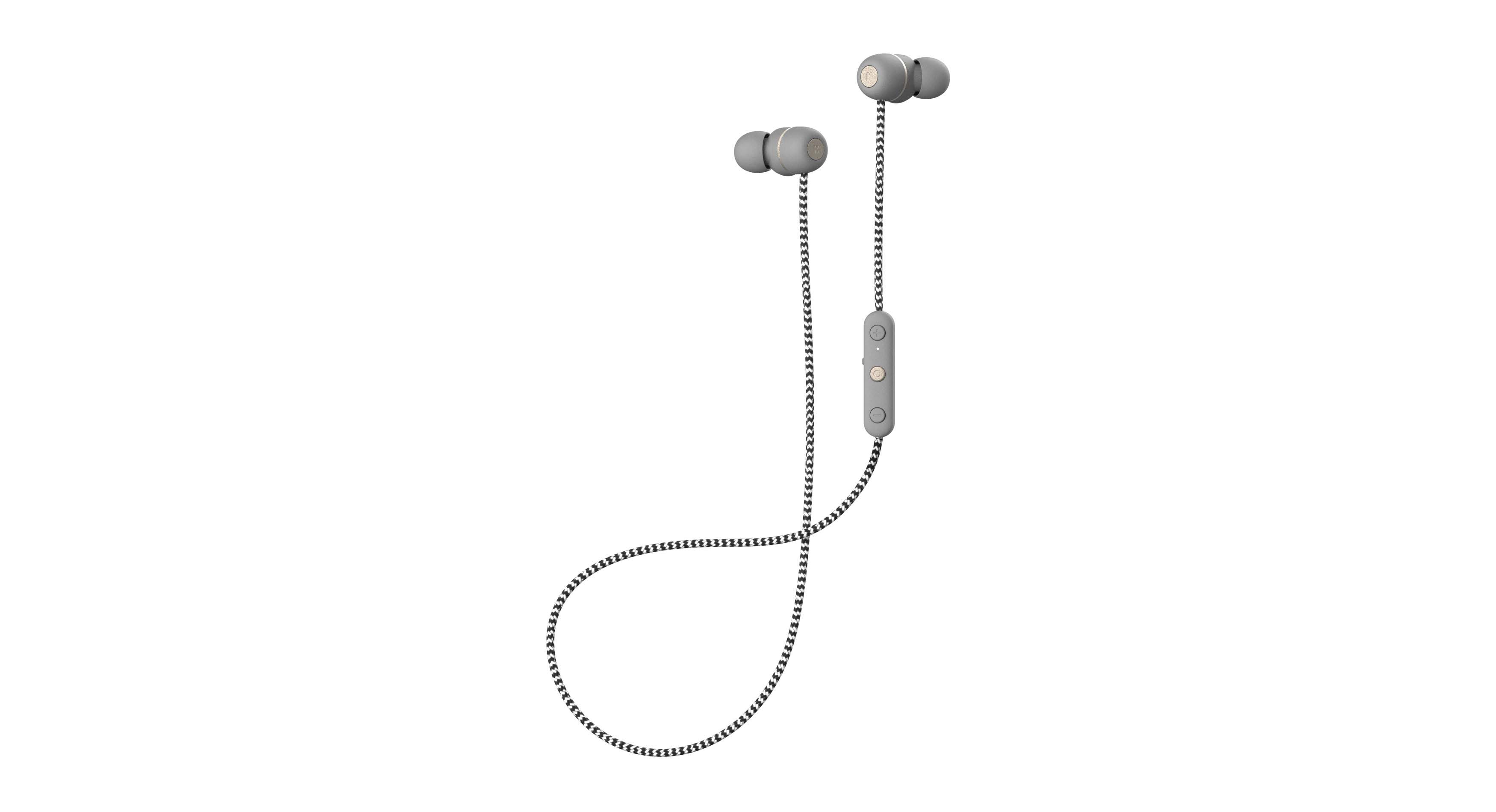 Écouteurs bluetooth 8 heures d'autonomie gris (photo) Écouteurs bluetooth 8 heures d'autonomie gris