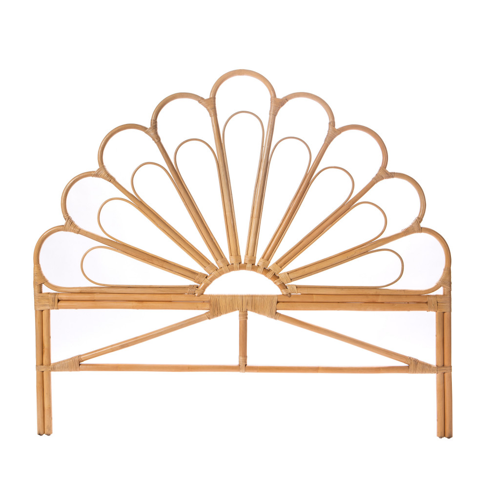 Tête de lit design en rotin 180cm Tête de lit design en rotin 180cm