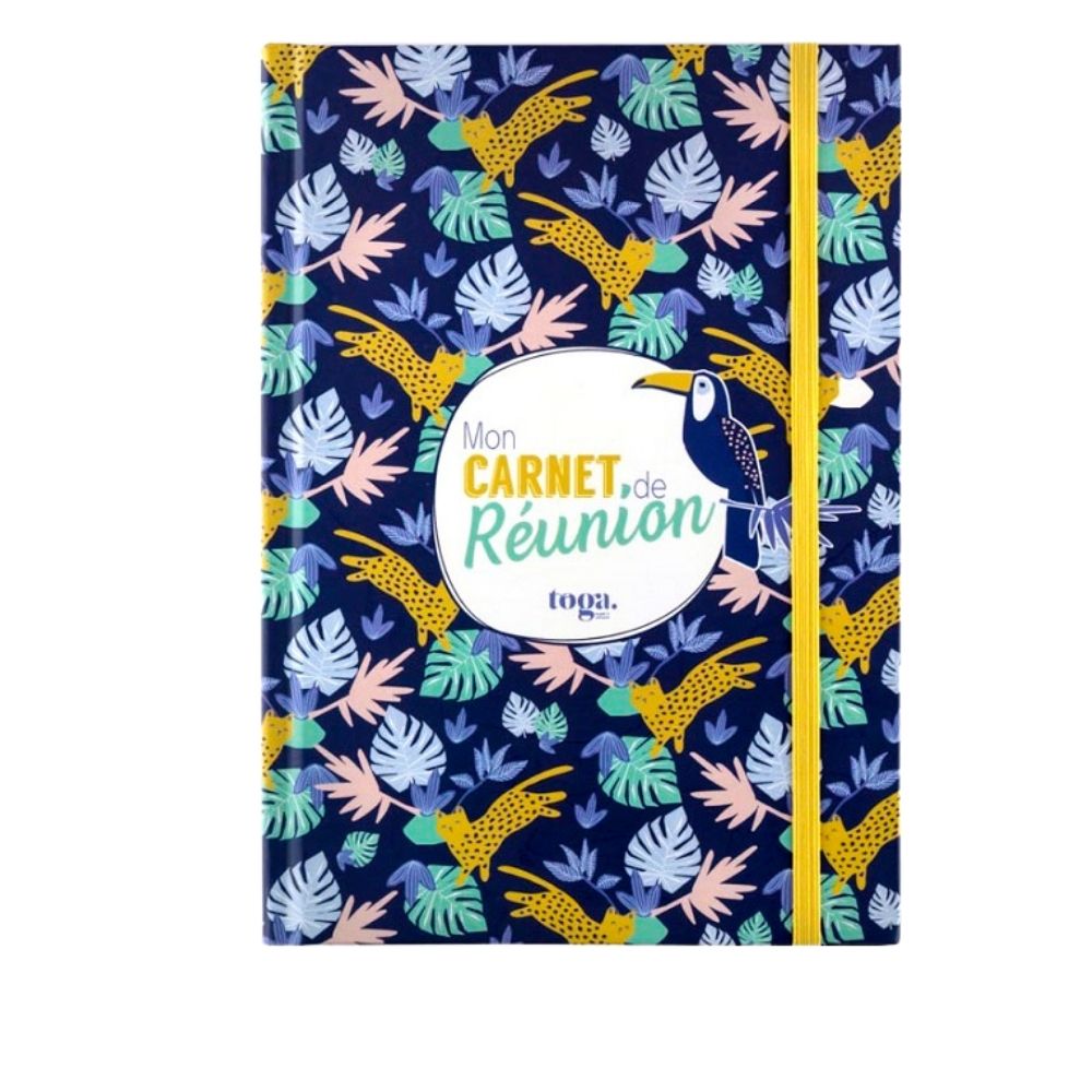 Carnet de réunion motif jungle Carnet de réunion motif jungle