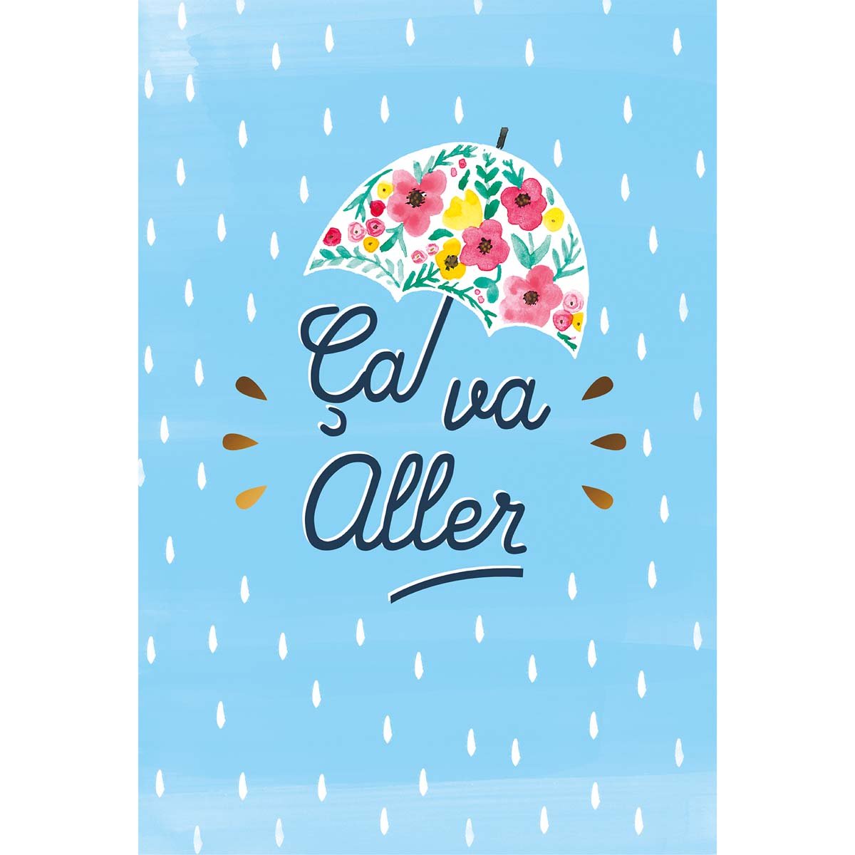 Carte de voeux ça va aller (photo) Carte de voeux ça va aller