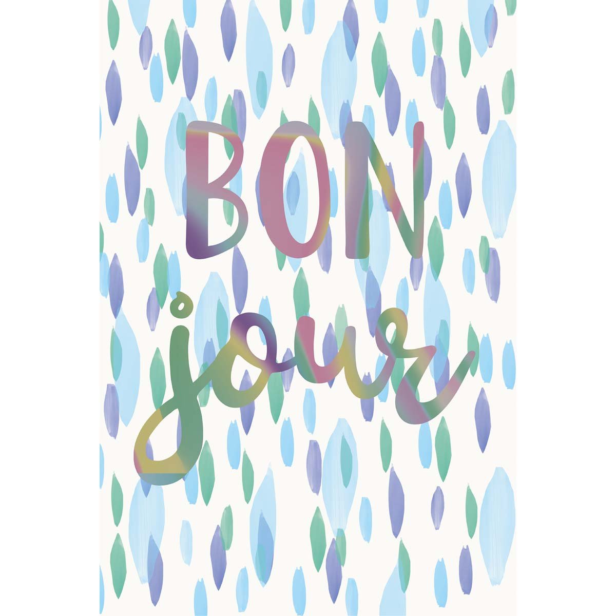 Carte de voeux bonjour (photo) Carte de voeux bonjour
