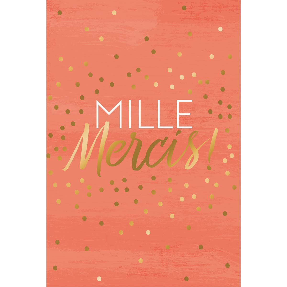 Carte de voeux mille mercis Carte de voeux mille mercis
