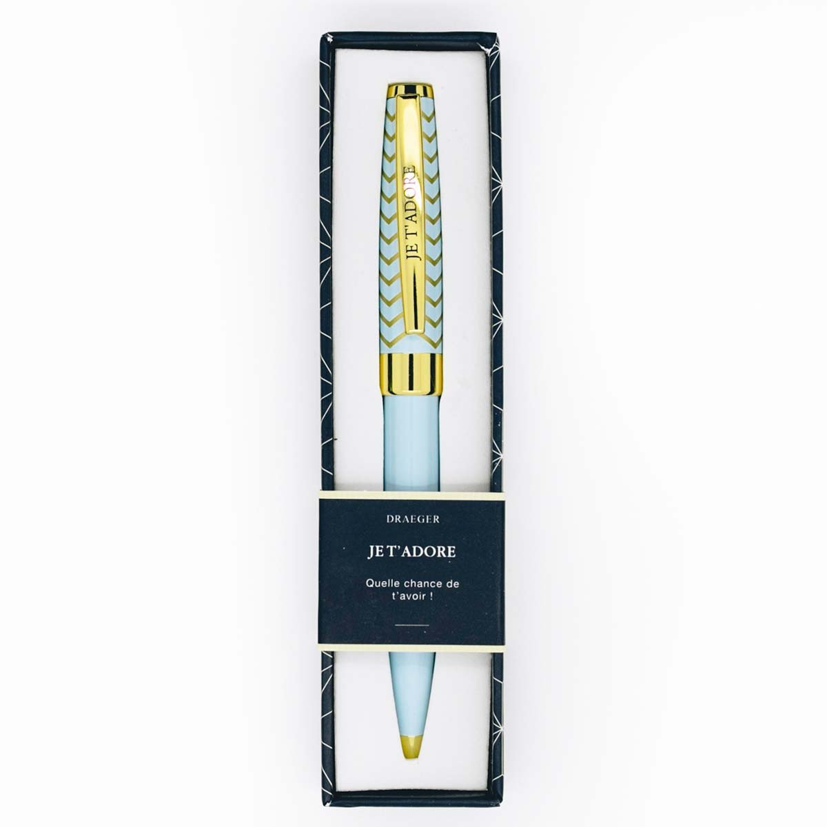 Stylo personnalisé je t'adore Stylo personnalisé je t'adore