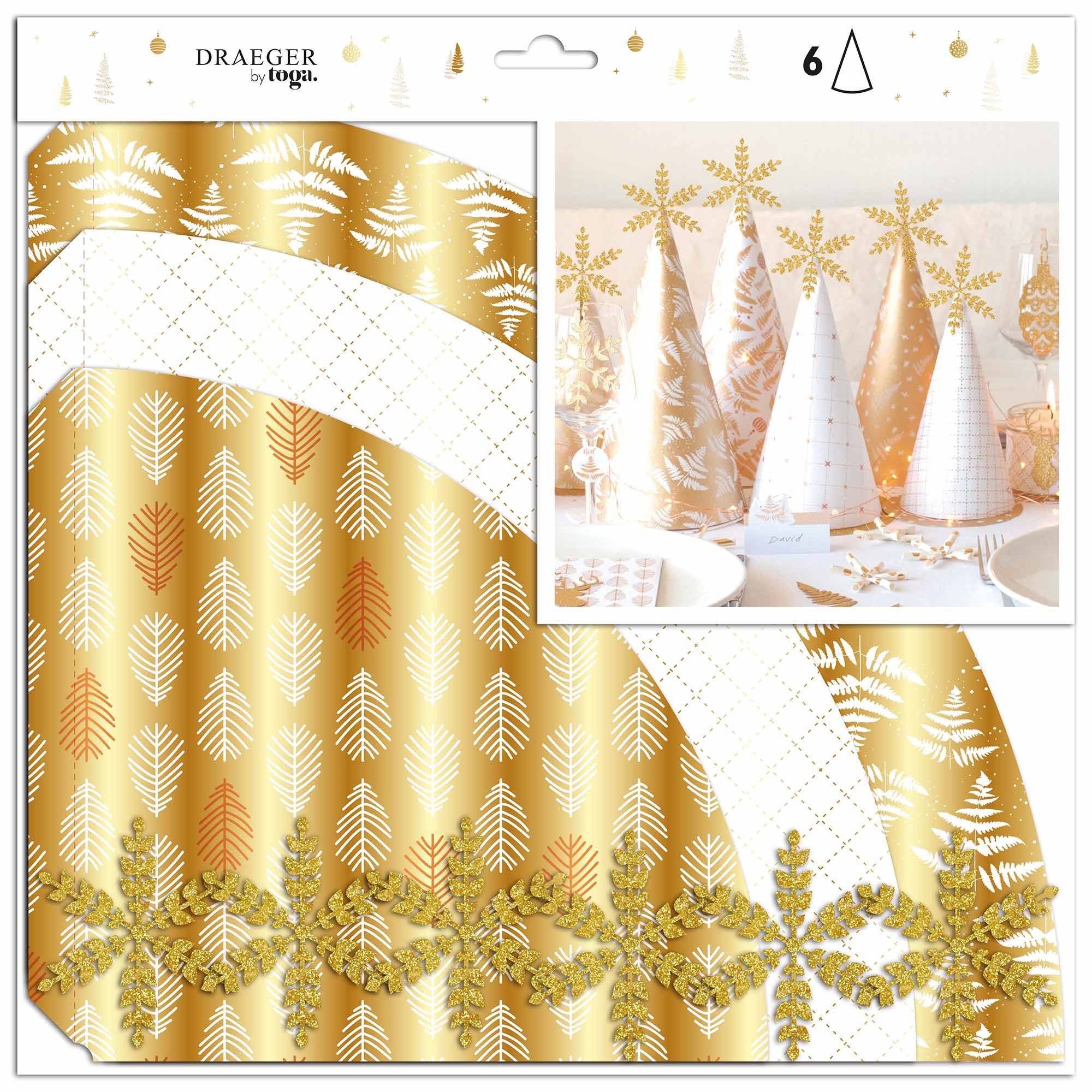 Kit de décoration de Noël centre de table en papier