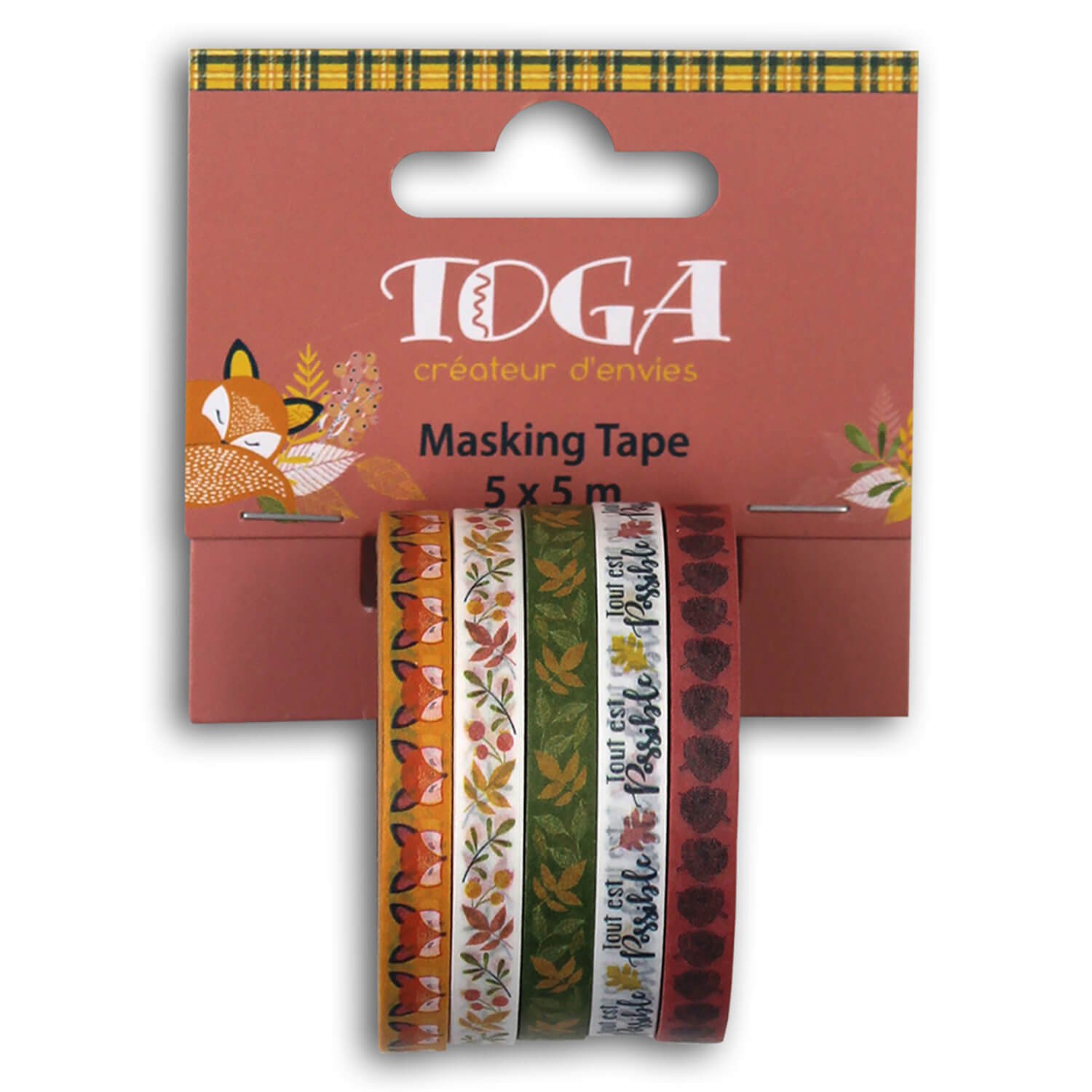 Mini masking tape motif fleuri Mini masking tape motif fleuri