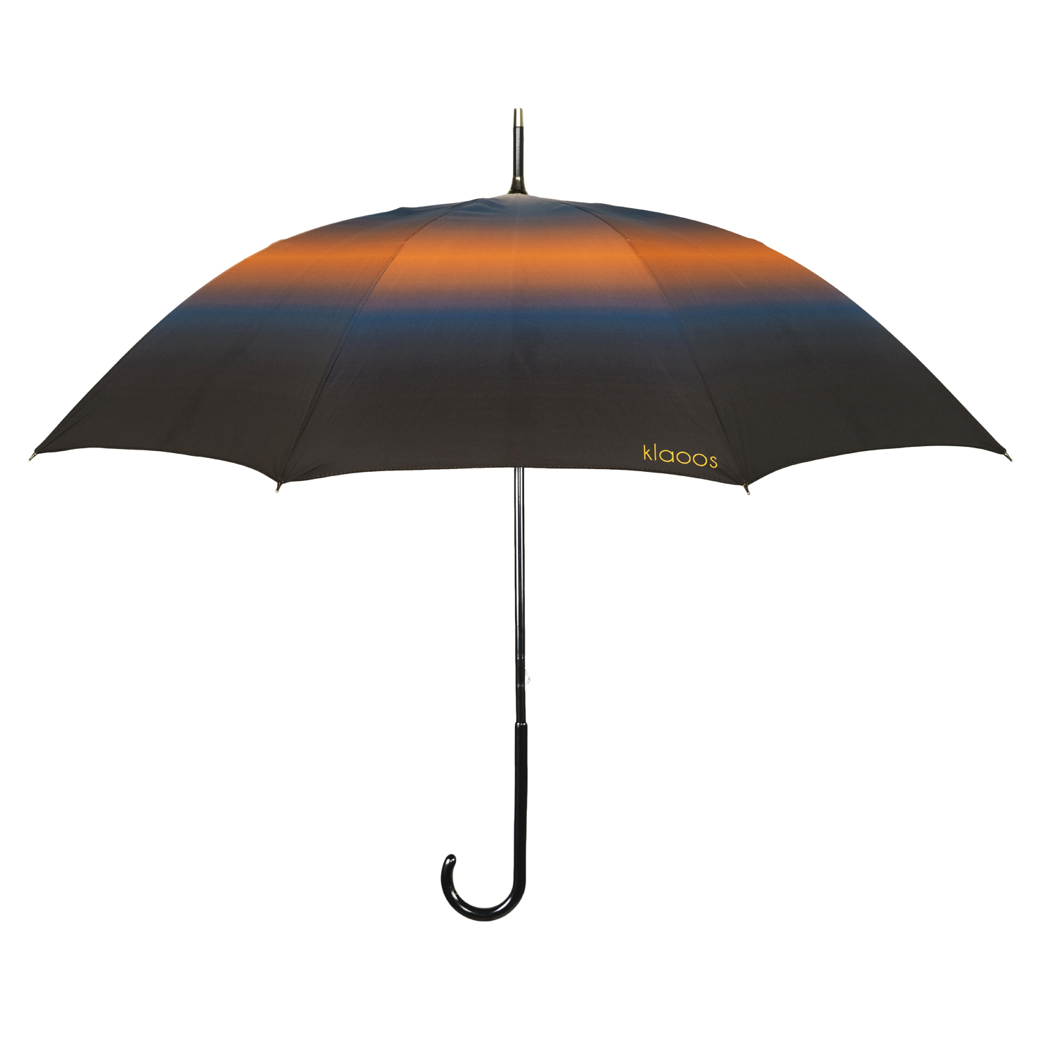 Parapluie en textile recyclé bleu rouille Parapluie en textile recyclé bleu rouille