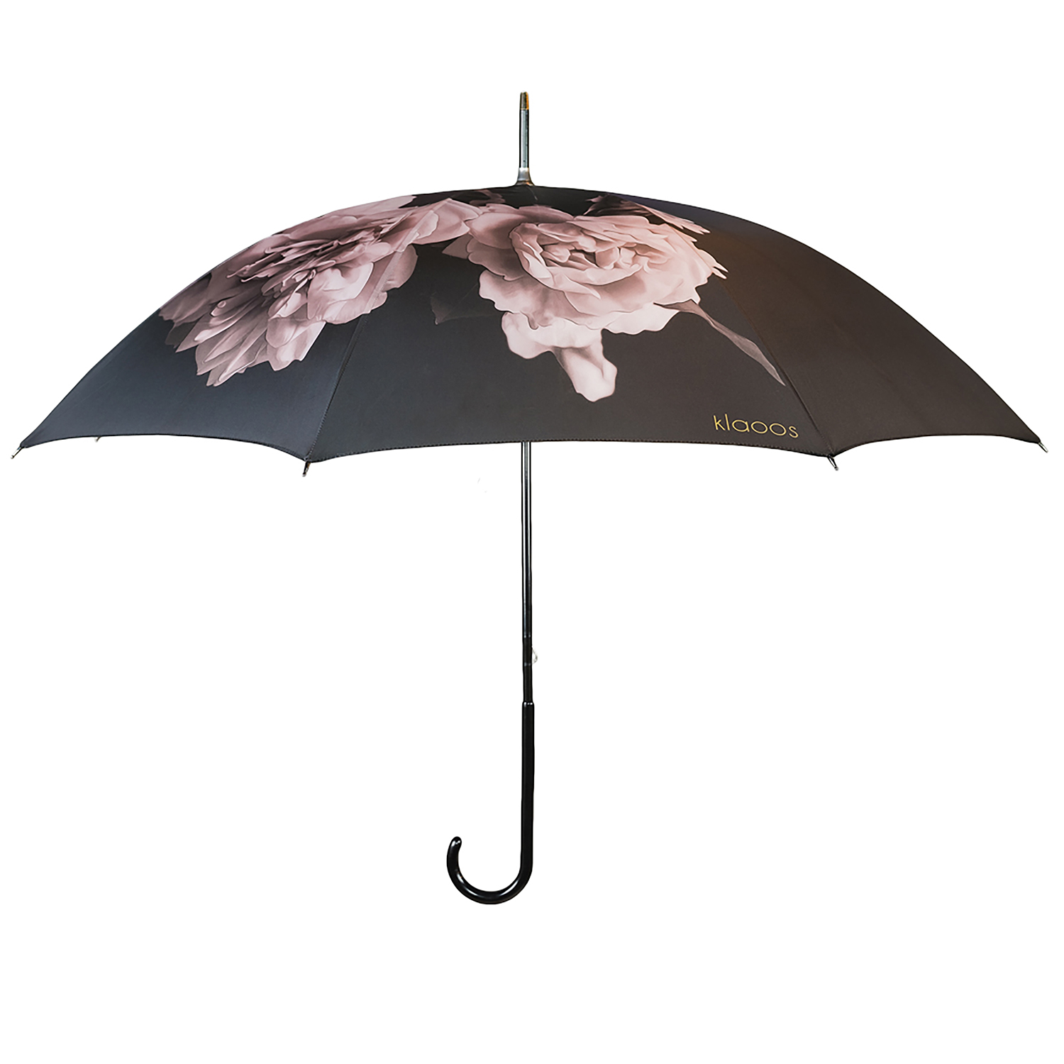 Parapluie en textile recyclé noir Parapluie en textile recyclé noir