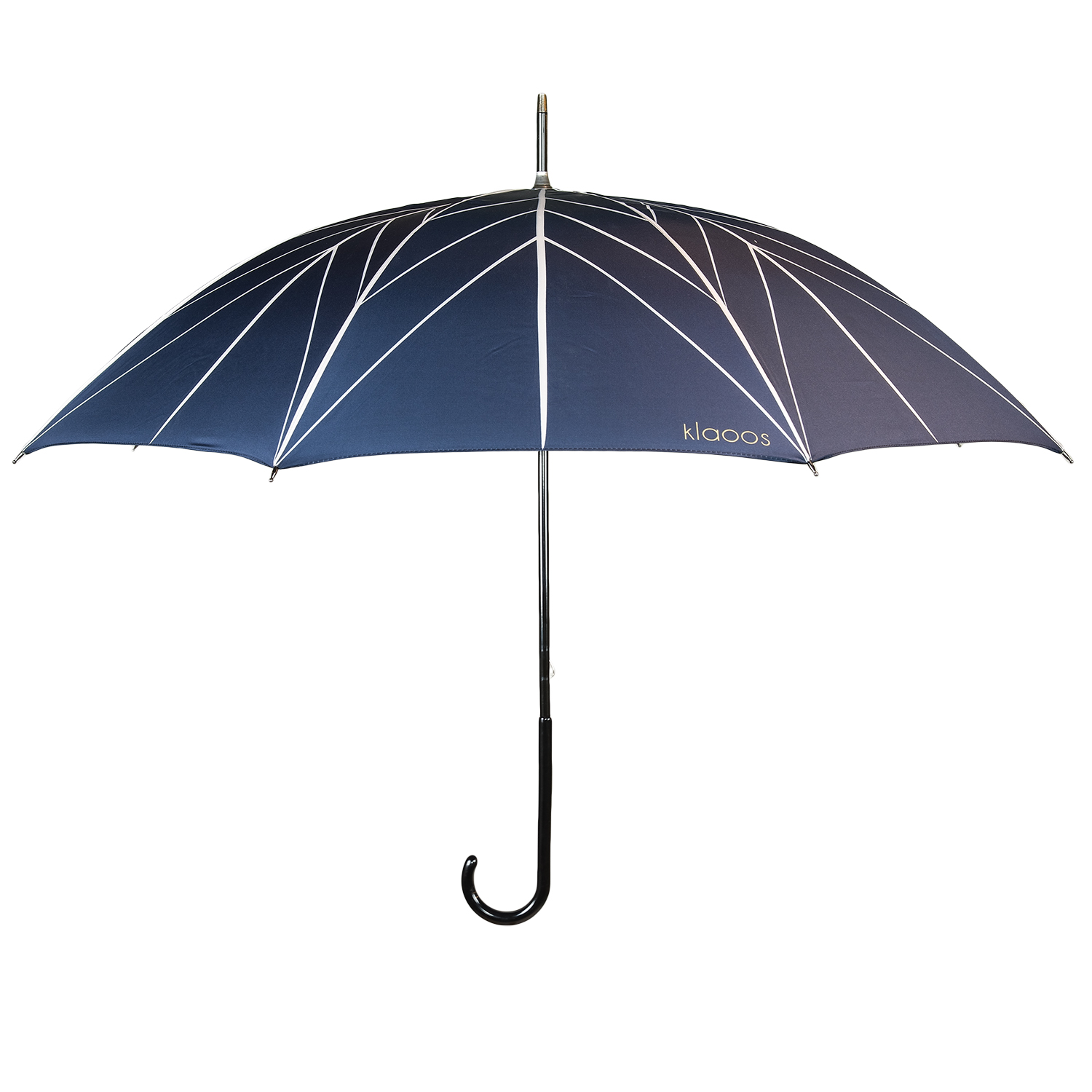 Parapluie en textile recyclé bleu Parapluie en textile recyclé bleu