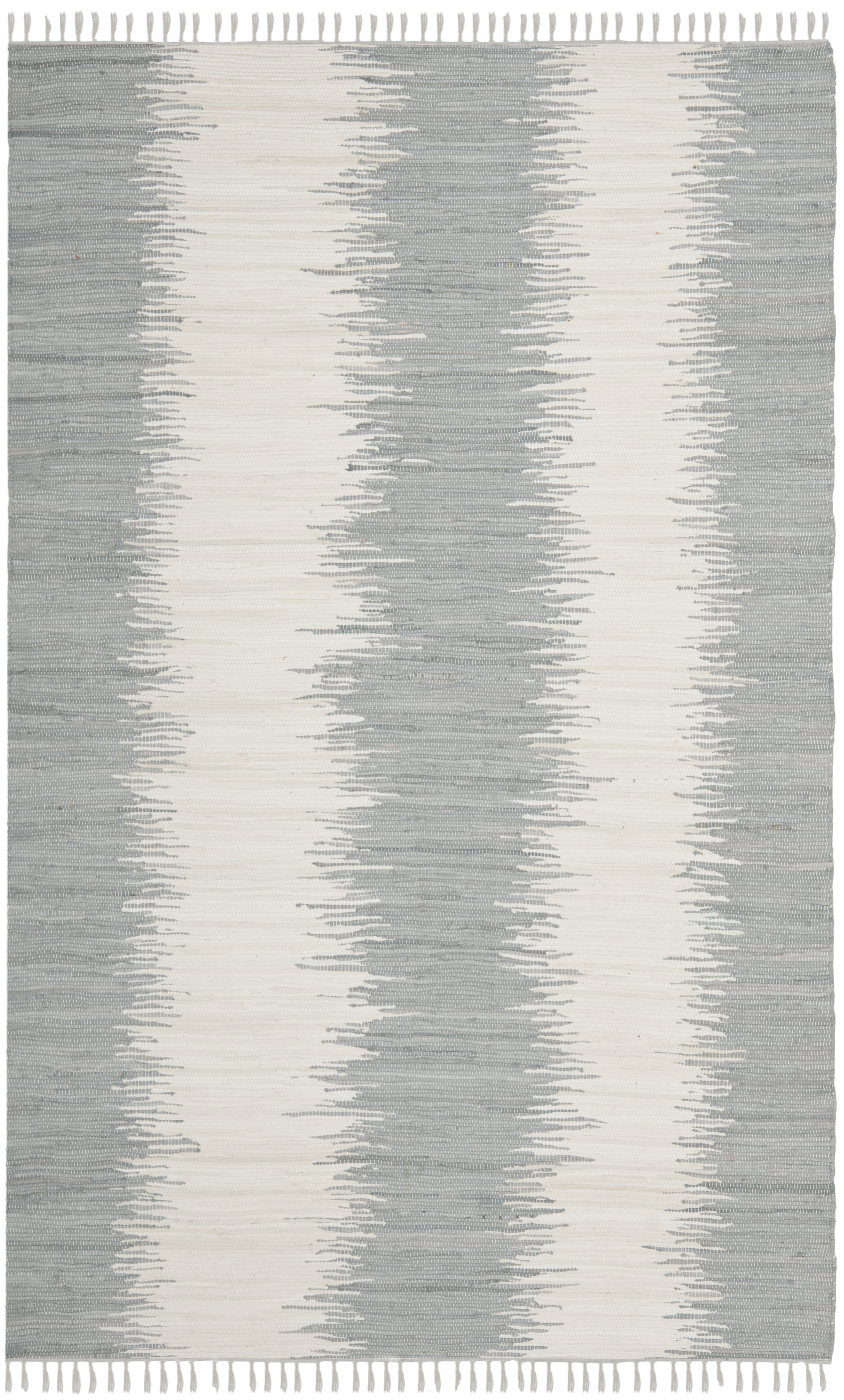 Tapis de salon interieur moderne en gris, 183 x 274 cm