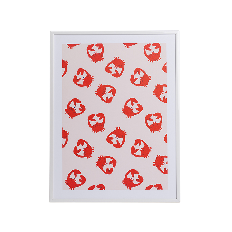 Affiche A3 imprimée petits crabes 30x40 (photo) Affiche A3 imprimée petits crabes 30x40