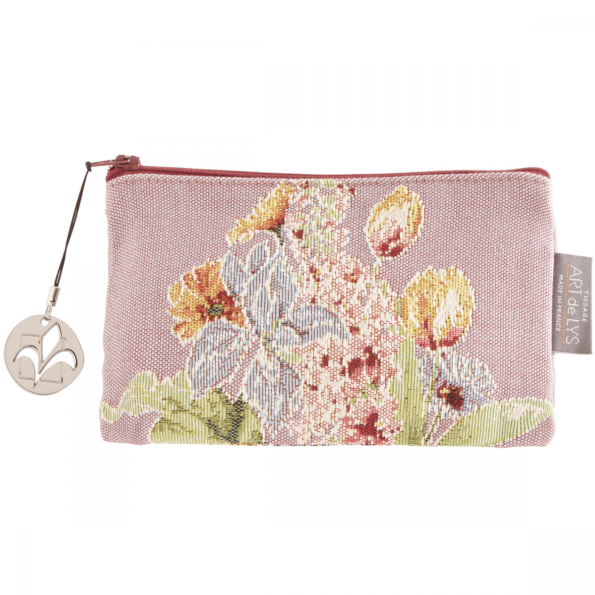 Pochette tapisserie parterre de fleurs violet 11x17 Pochette tapisserie parterre de fleurs violet 11x17