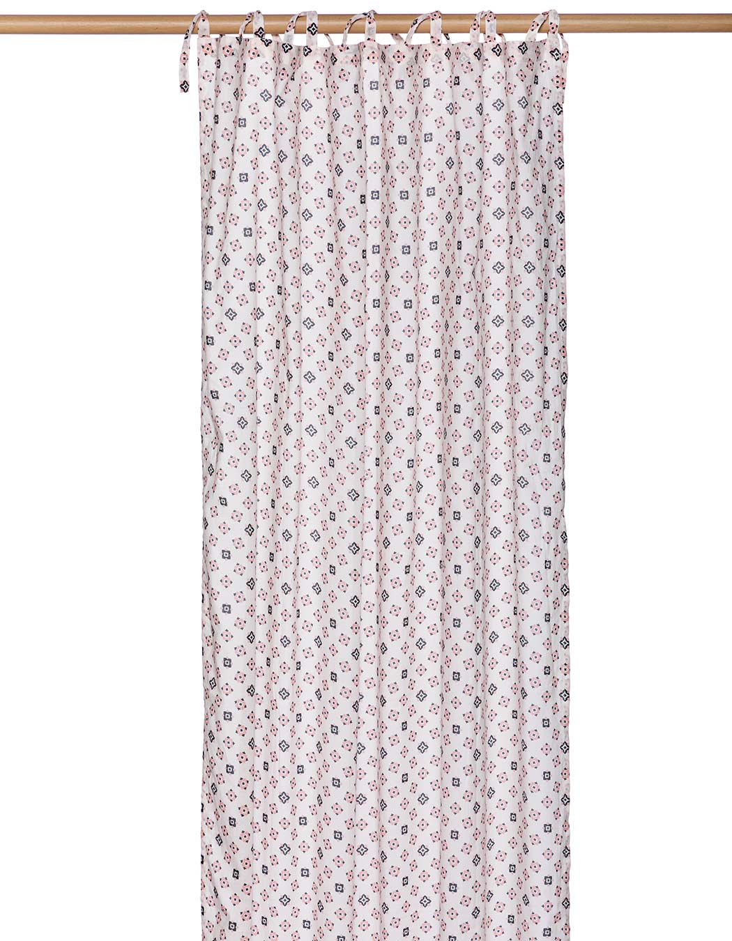 Rideau voile en coton gres 100 x 250 (photo) Rideau voile en coton gres 100 x 250