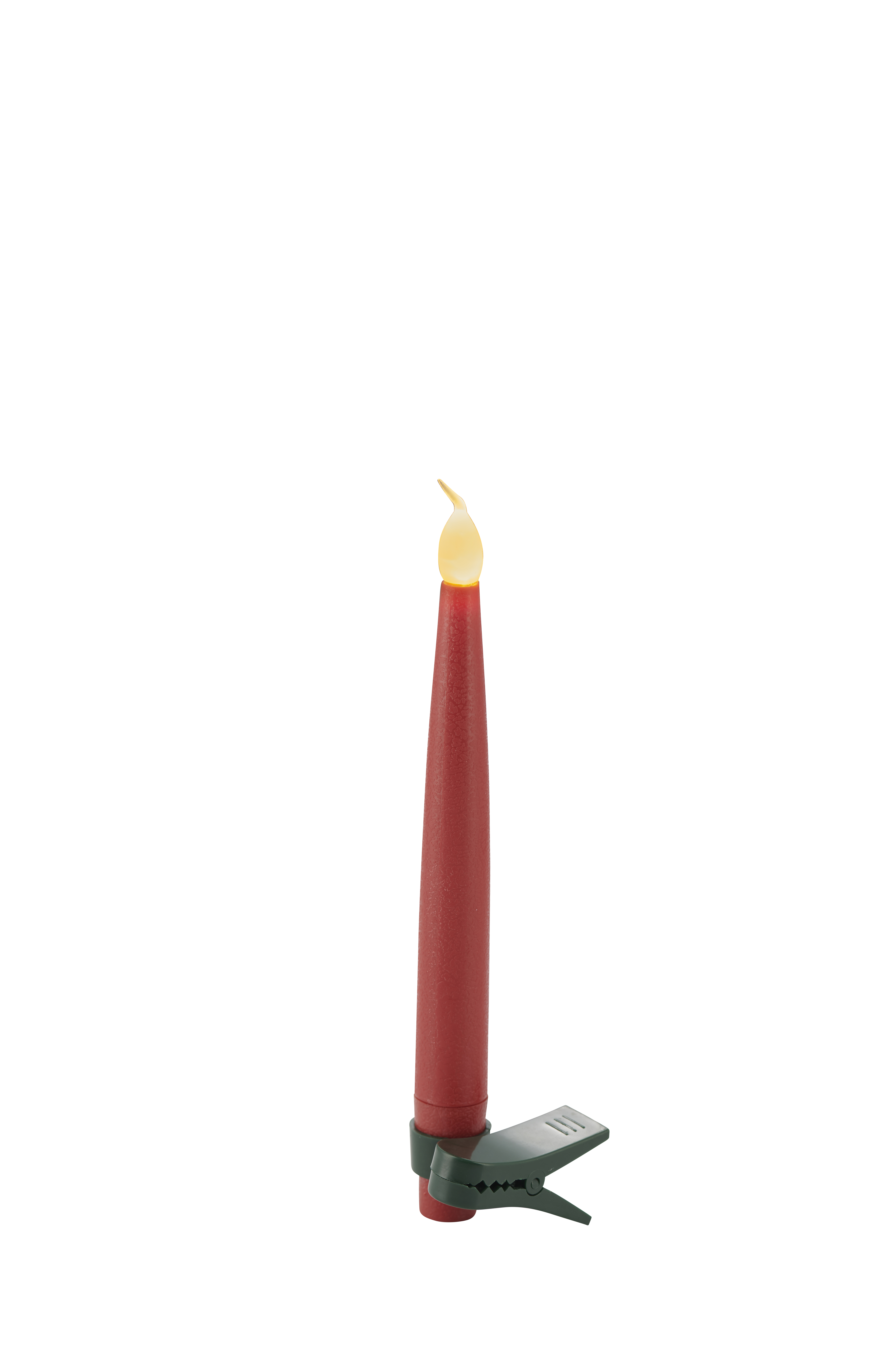 Coffret 10 bougies LED à clipser déco sapin et télécommande (photo) Coffret 10 bougies LED à clipser déco sapin et télécommande