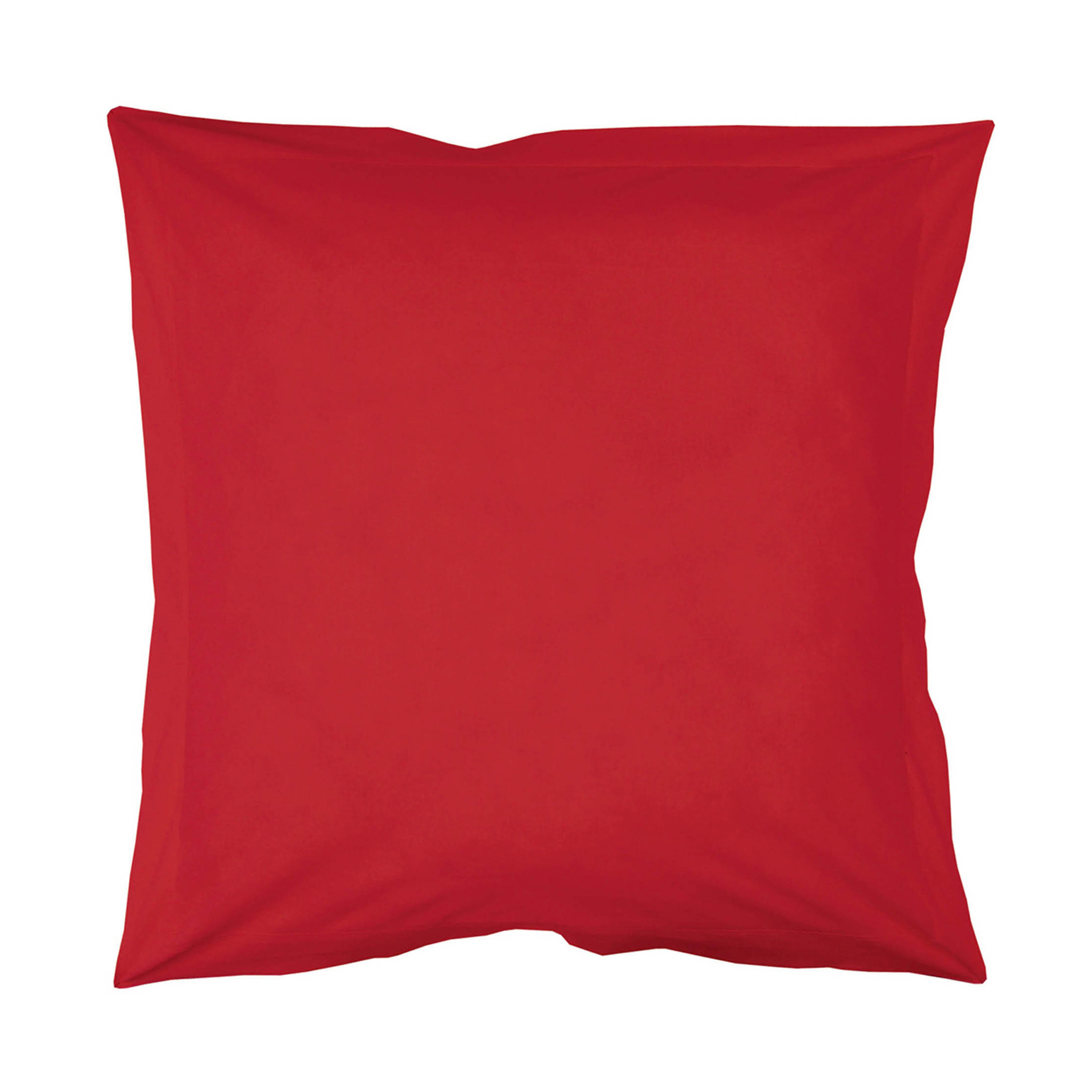 Taie d'oreiller rouge 63x63 Taie d'oreiller rouge 63x63