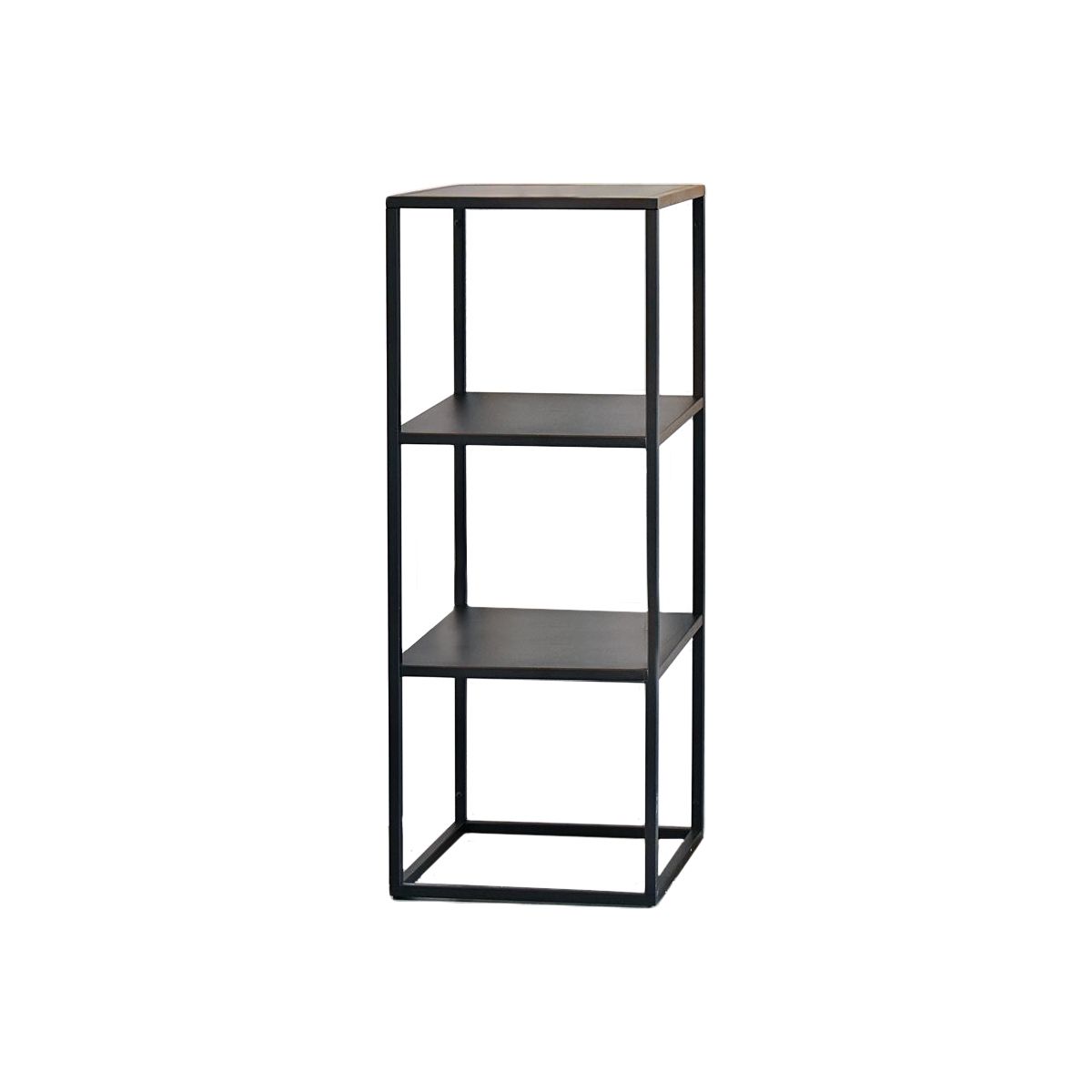 Etagère colonne en métal noir Etagère colonne en métal noir