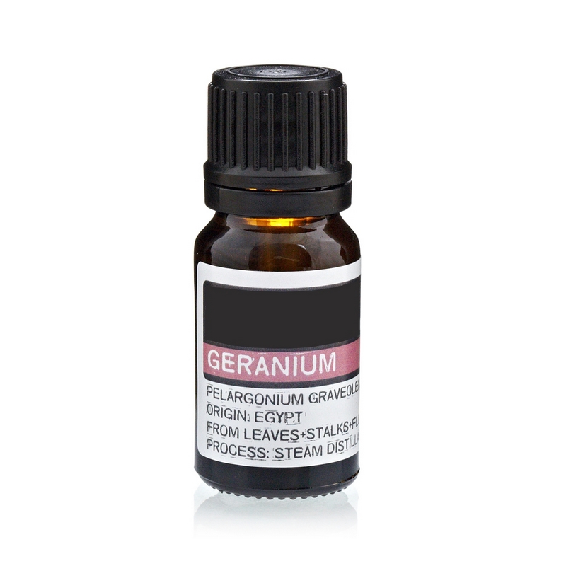 Huile essentielle géranium 10ml (photo) Huile essentielle géranium 10ml