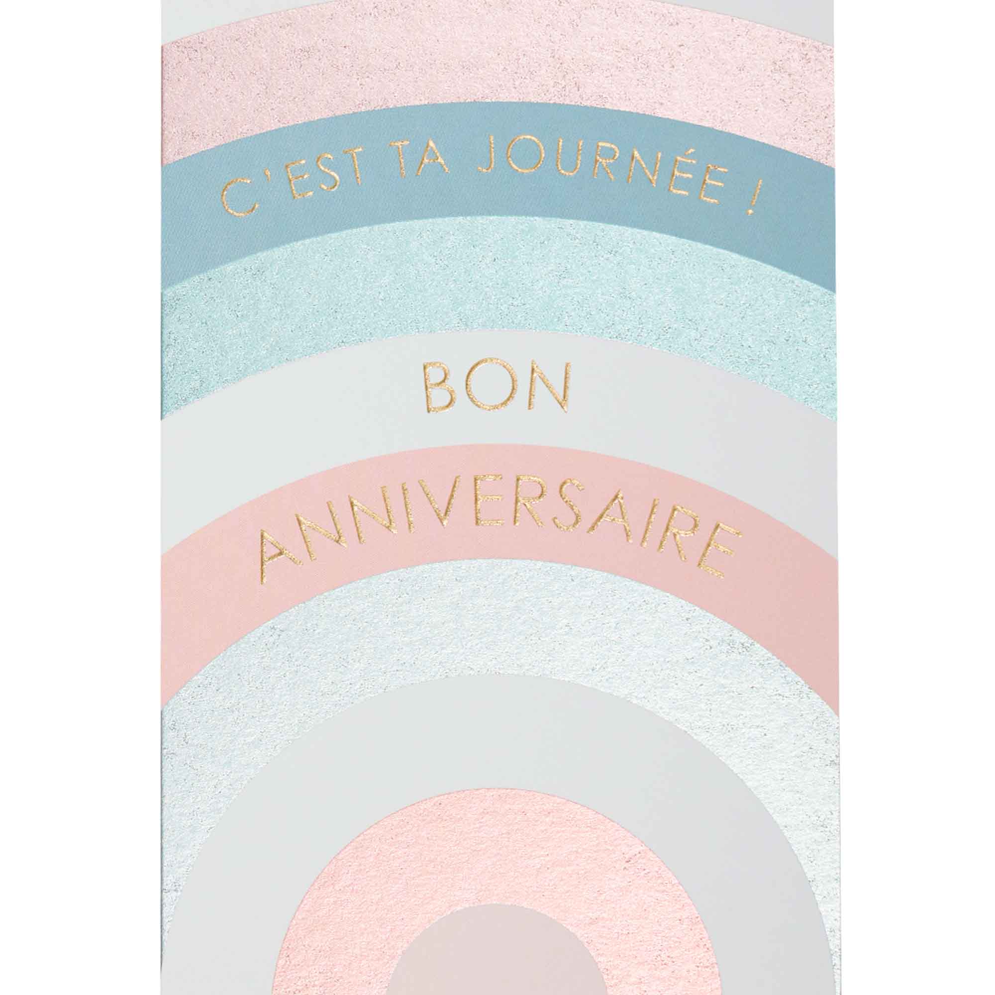 Carte bon anniversaire arc-en-ciel (photo) Carte bon anniversaire arc-en-ciel