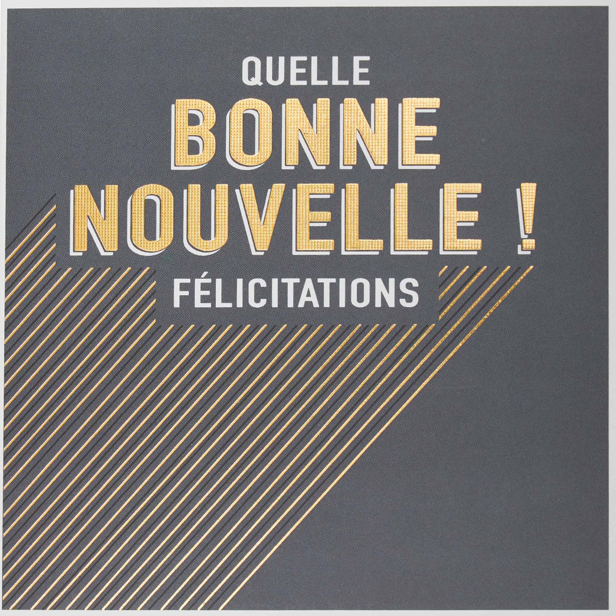Carte félicitations bonne nouvelle Carte félicitations bonne nouvelle