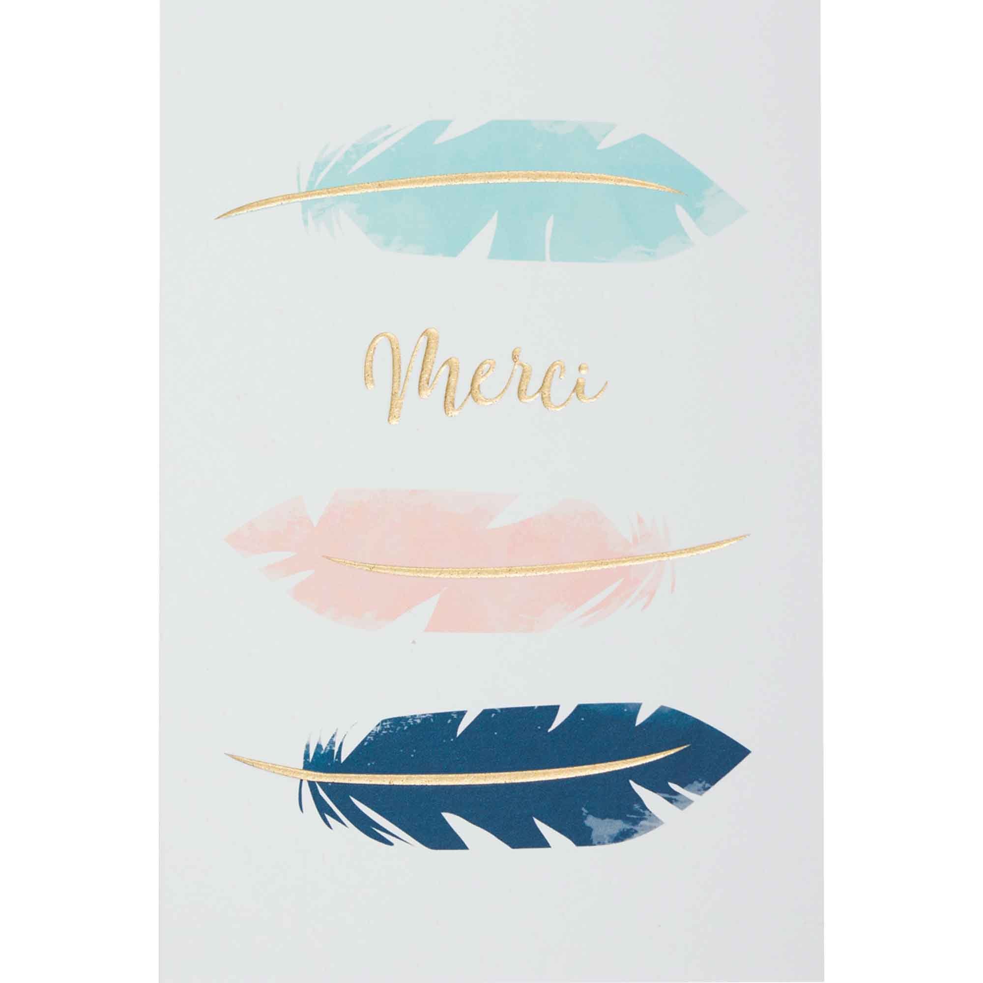 Carte merci plumes Carte merci plumes