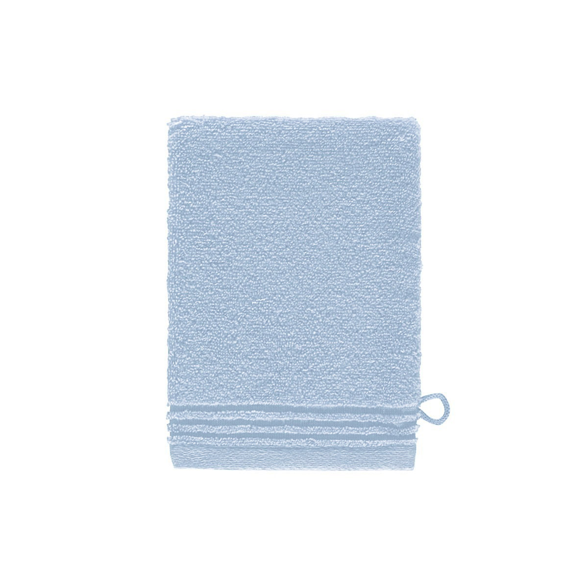 Gant de toilette coton peigné Azur 15 x 21 cm Gant de toilette coton peigné Azur 15 x 21 cm