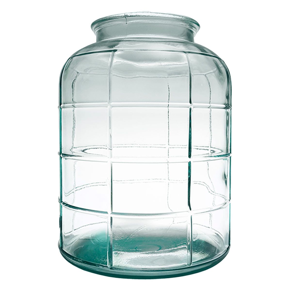 Vase bonbonne art déco transparent (photo) Vase bonbonne art déco transparent