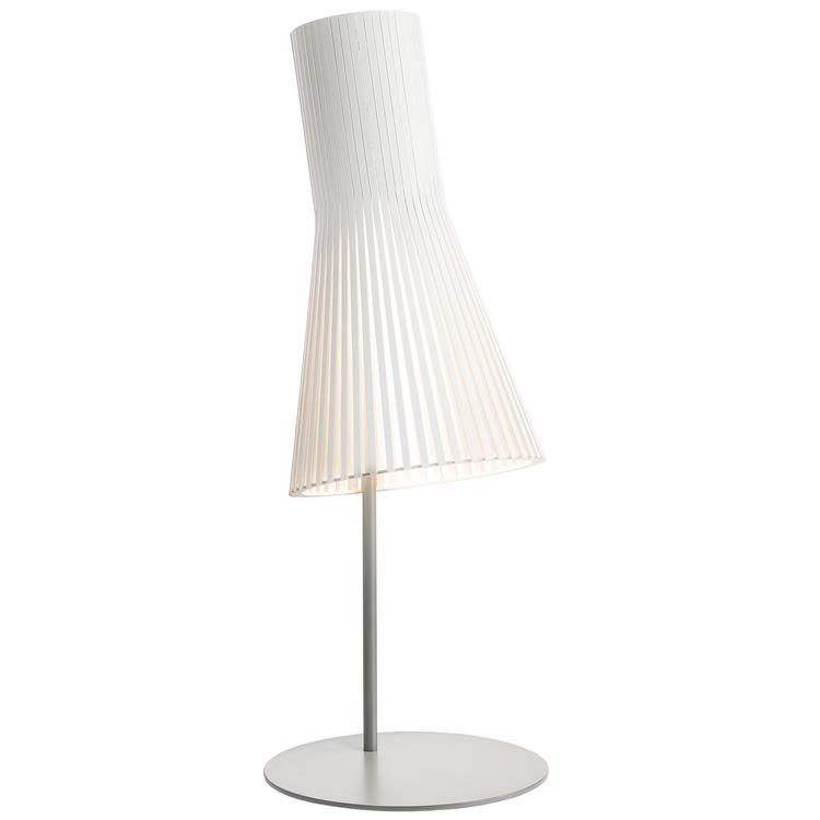 Lampe de bureau blanche H75cm Lampe de bureau blanche H75cm