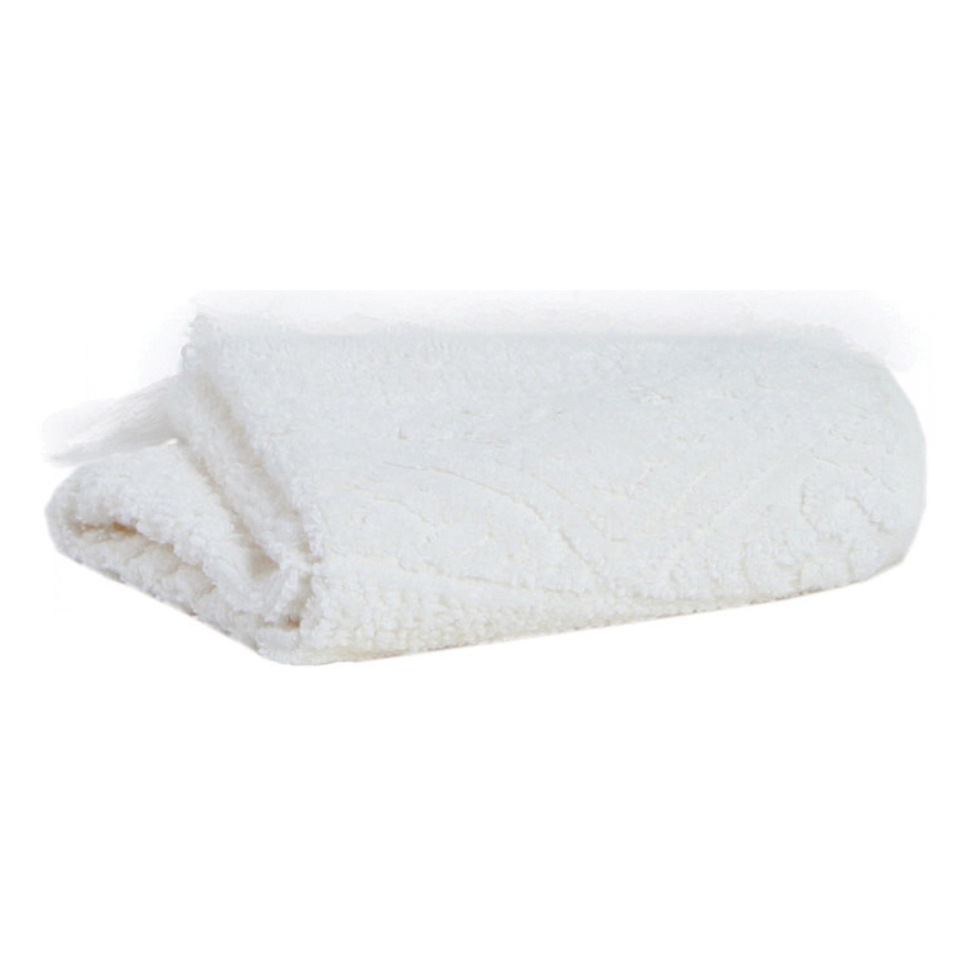 Drap de douche Zoé en coton craie 70 x 140 Drap de douche Zoé en coton craie 70 x 140