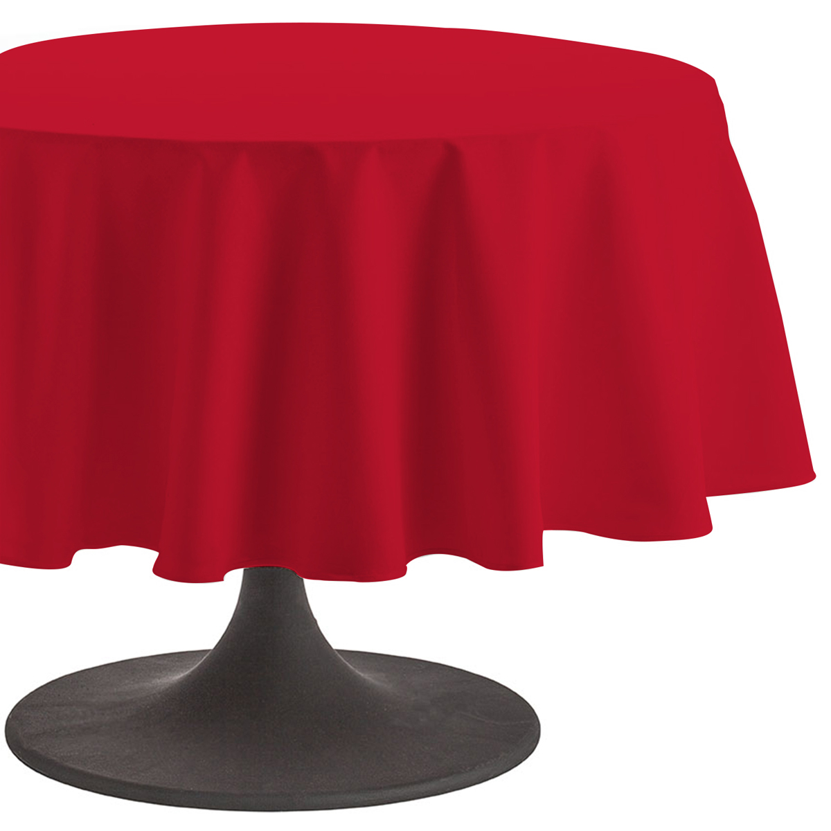 Nappe en coton traitee teflon cerise 180 Nappe en coton traitee teflon cerise 180