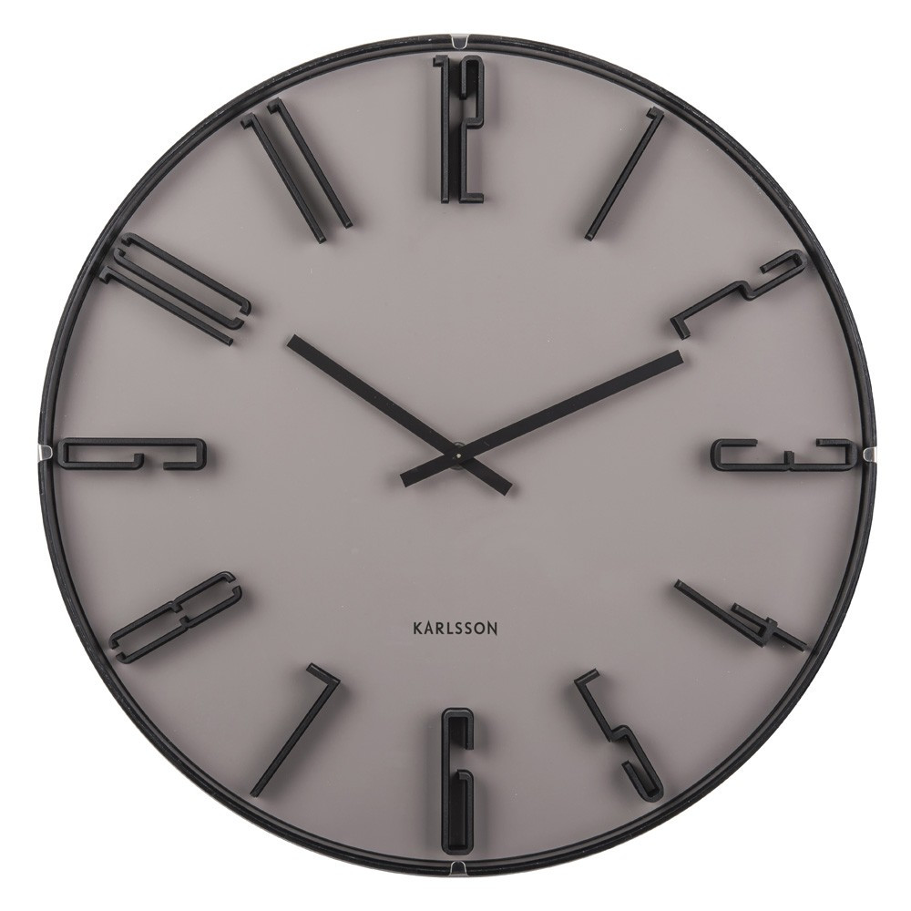 Horloge murale en verre D40 Horloge murale en verre D40