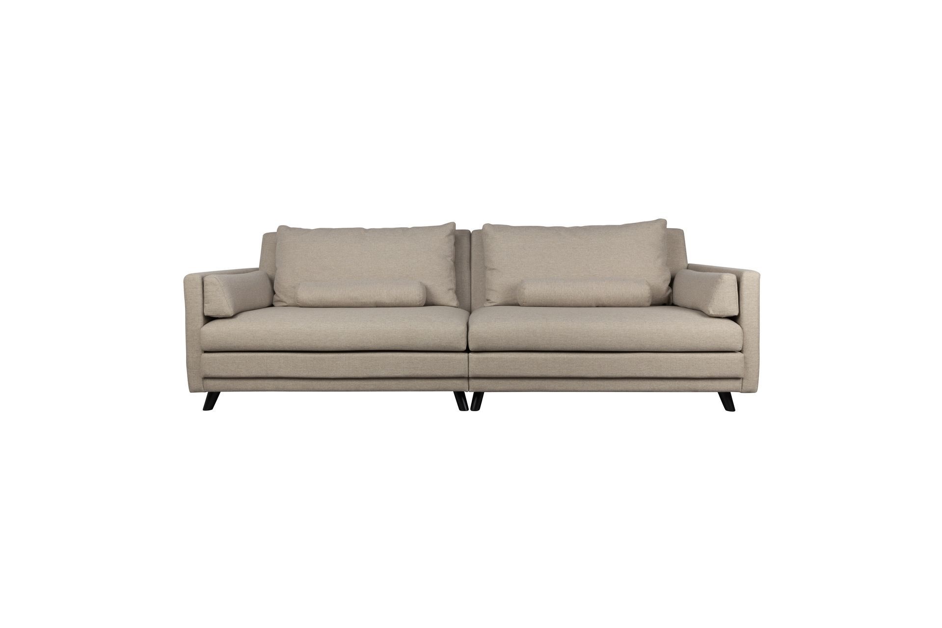 CanapÃ© 3,5 places tissu beige