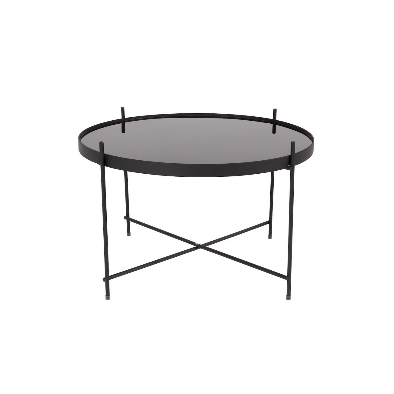 Table basse design ronde Large noir