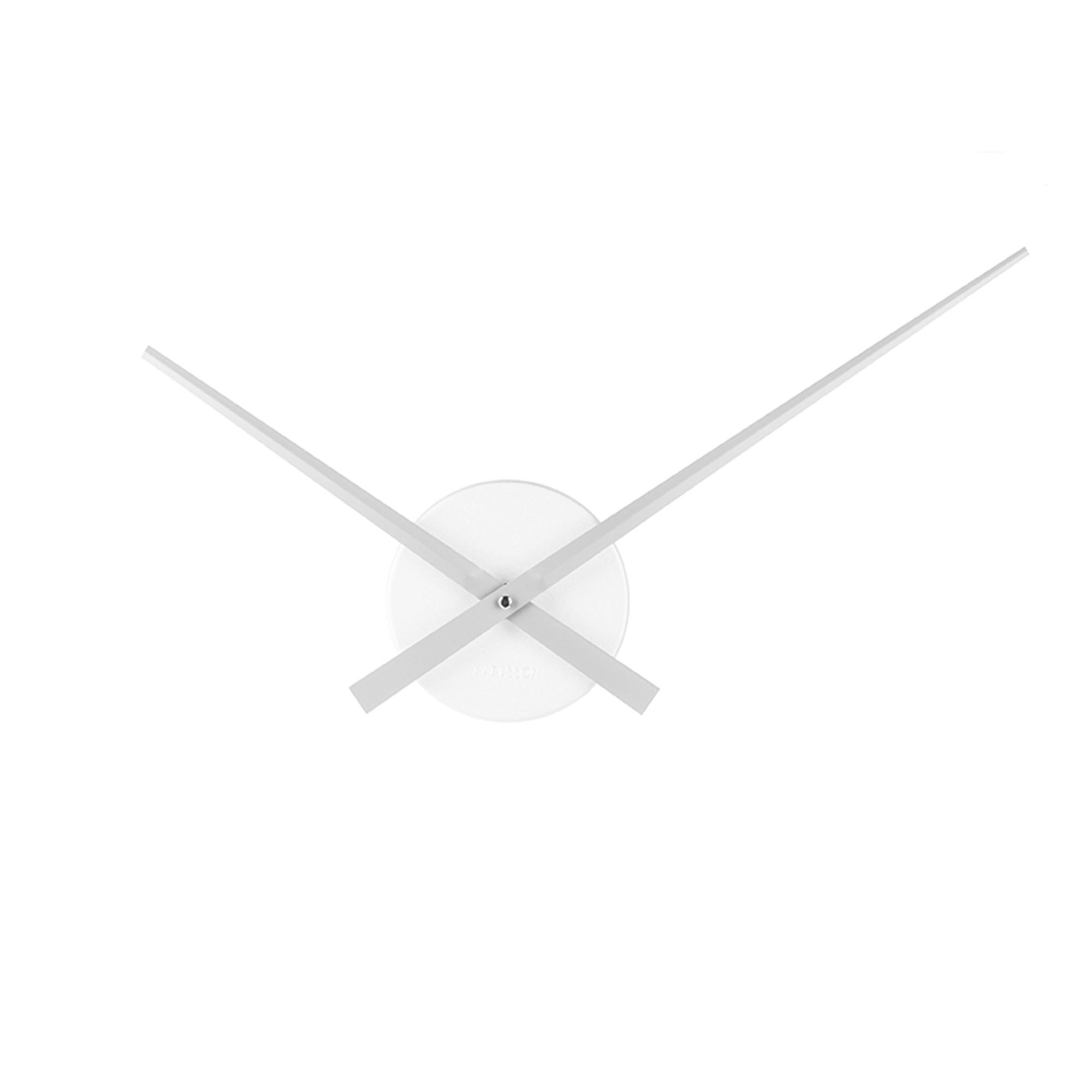 Horloge murale argent en aluminium D41 Horloge murale argent en aluminium D41